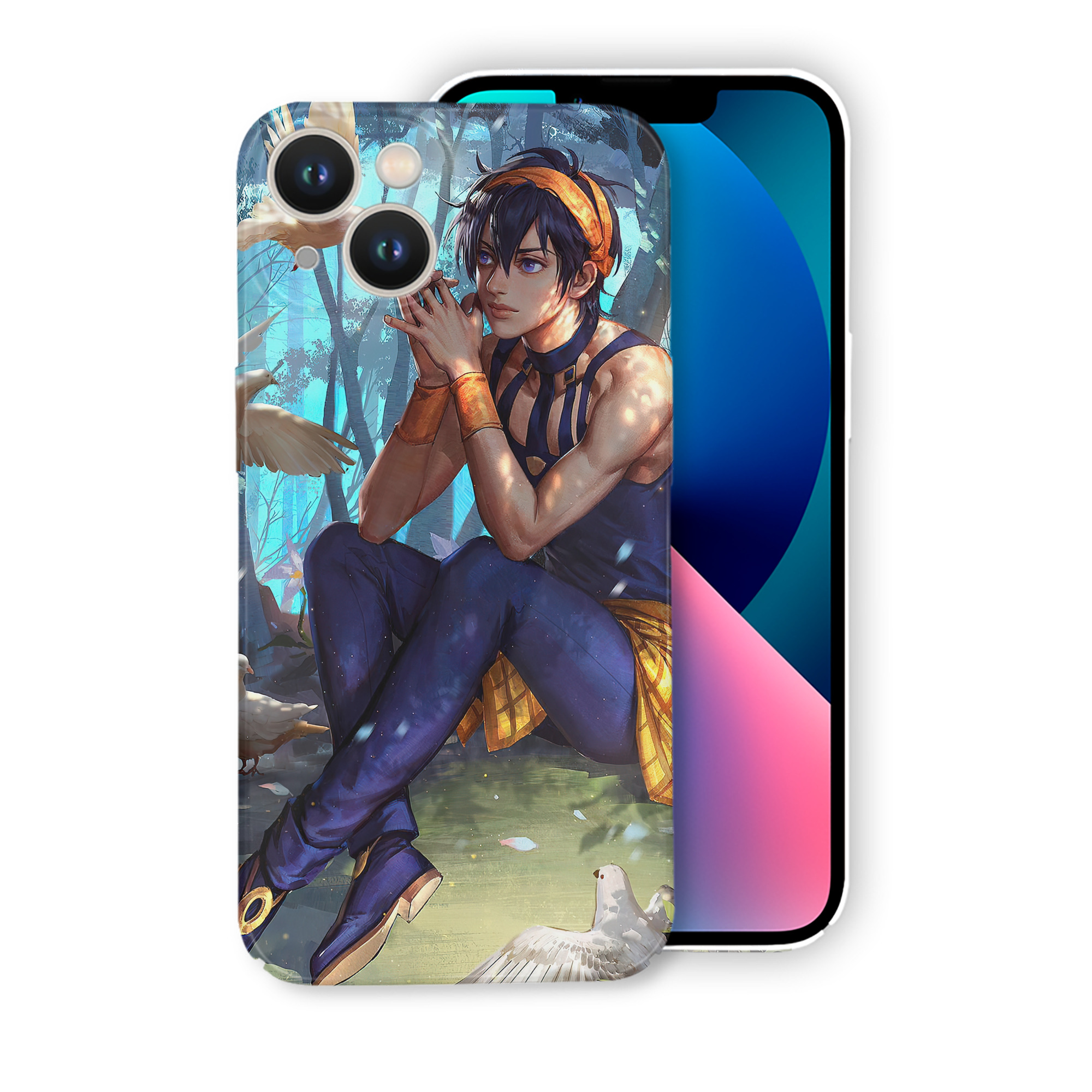 （画像用） ジョジョの奇妙な冒険 JoJo's Bizarre Adventure 【iPhone 14シリーズ対応】ハードケース