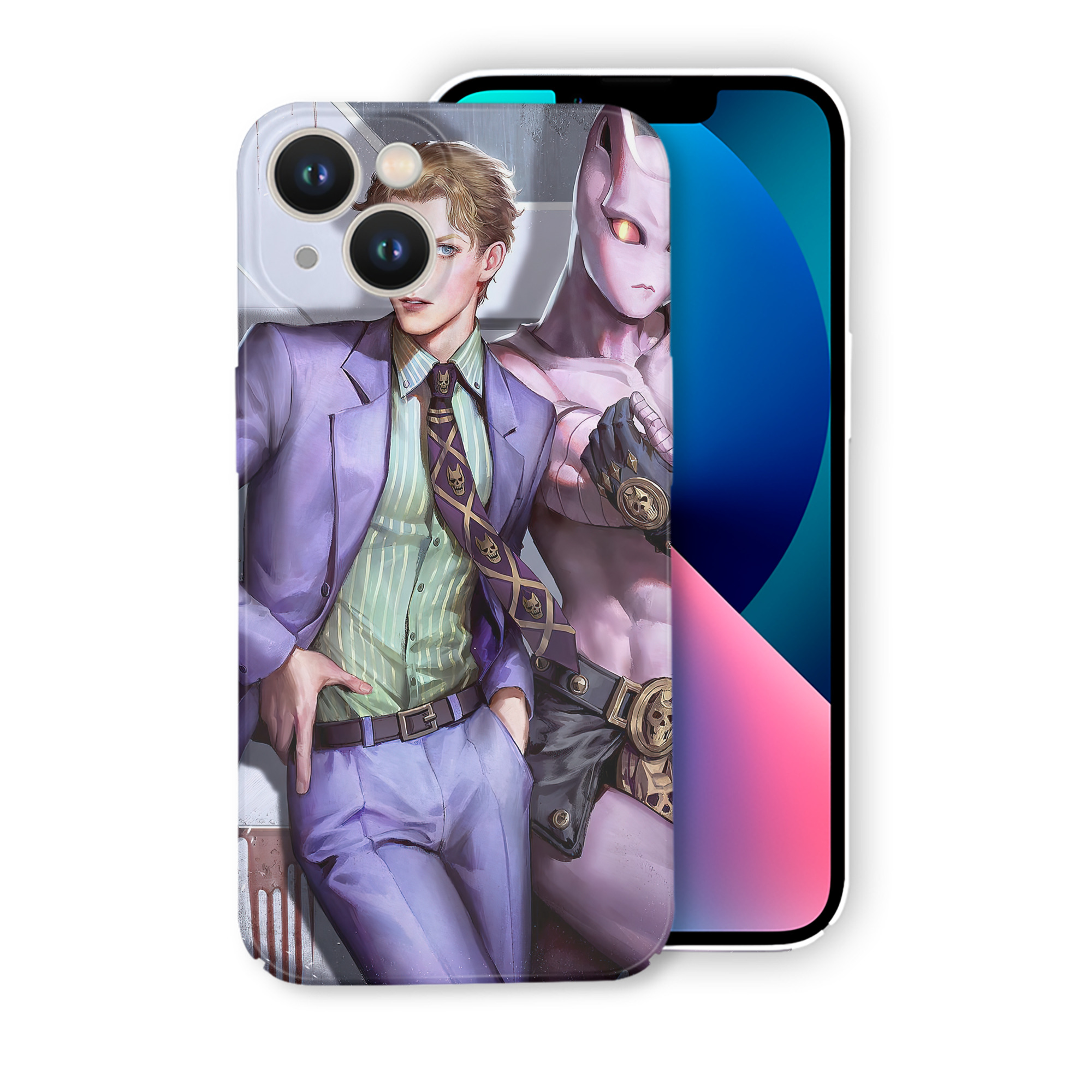（画像用） ジョジョの奇妙な冒険 JoJo's Bizarre Adventure 【iPhone 14シリーズ対応】ハードケース