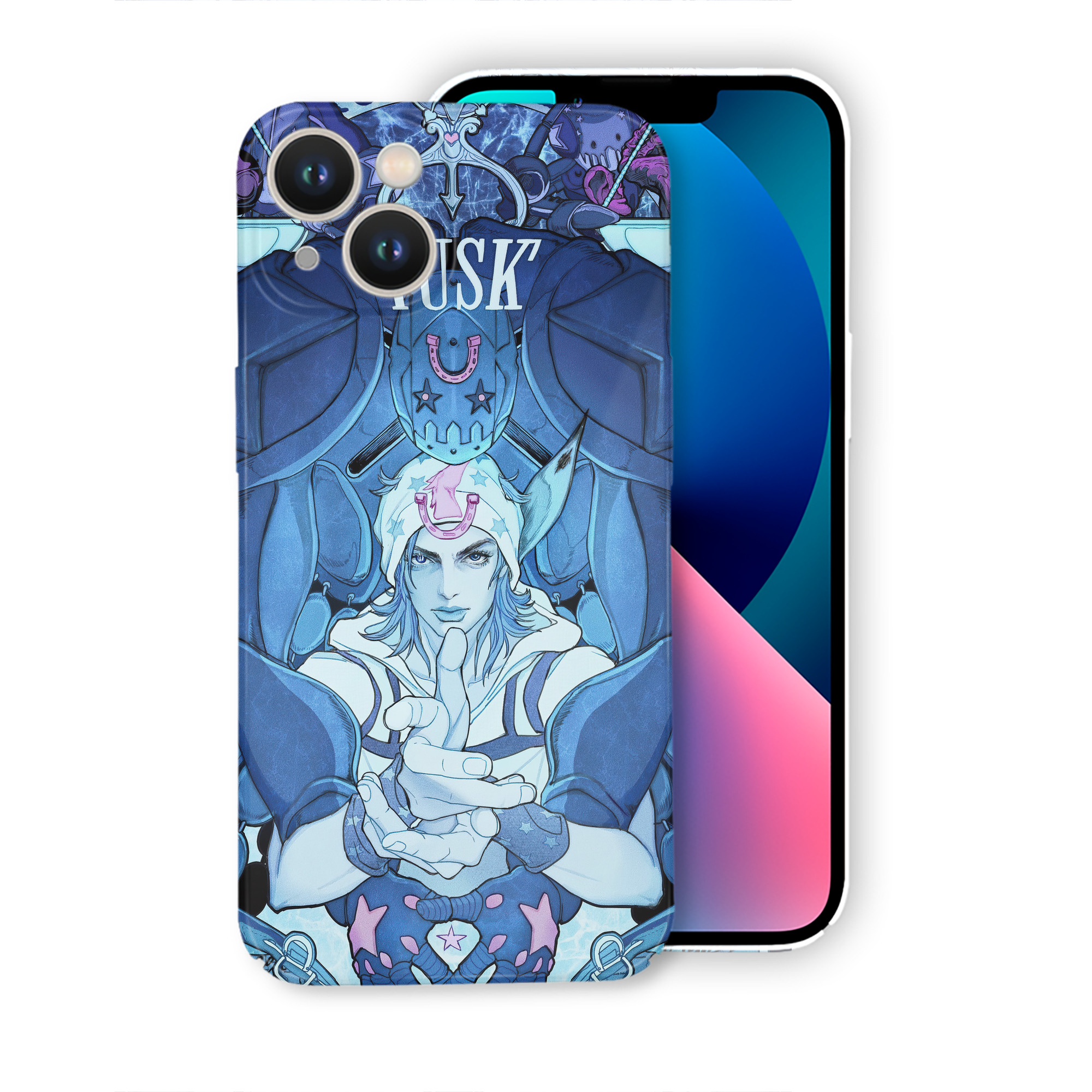 （画像用） ジョジョの奇妙な冒険 JoJo's Bizarre Adventure 【iPhone 14シリーズ対応】ハードケース