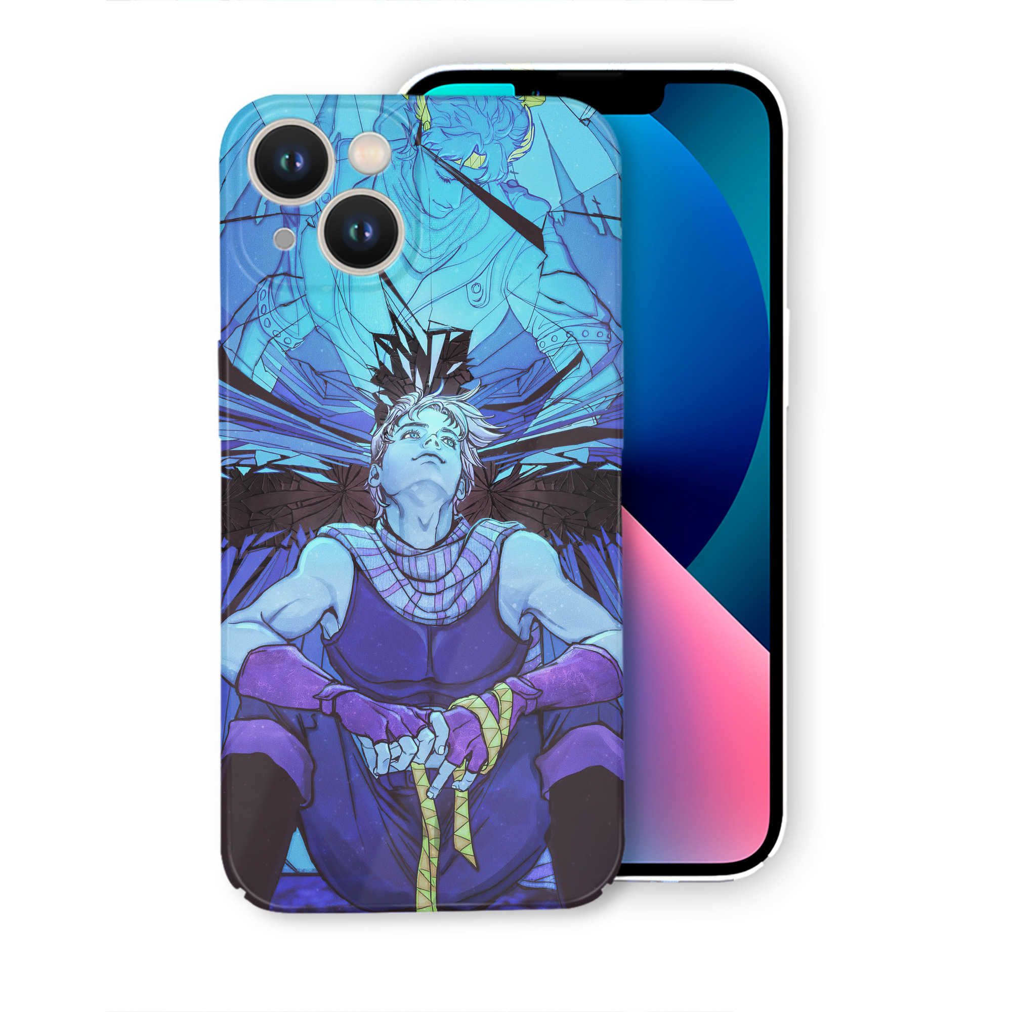 （画像用） ジョジョの奇妙な冒険 JoJo's Bizarre Adventure 【iPhone 14シリーズ対応】ハードケース