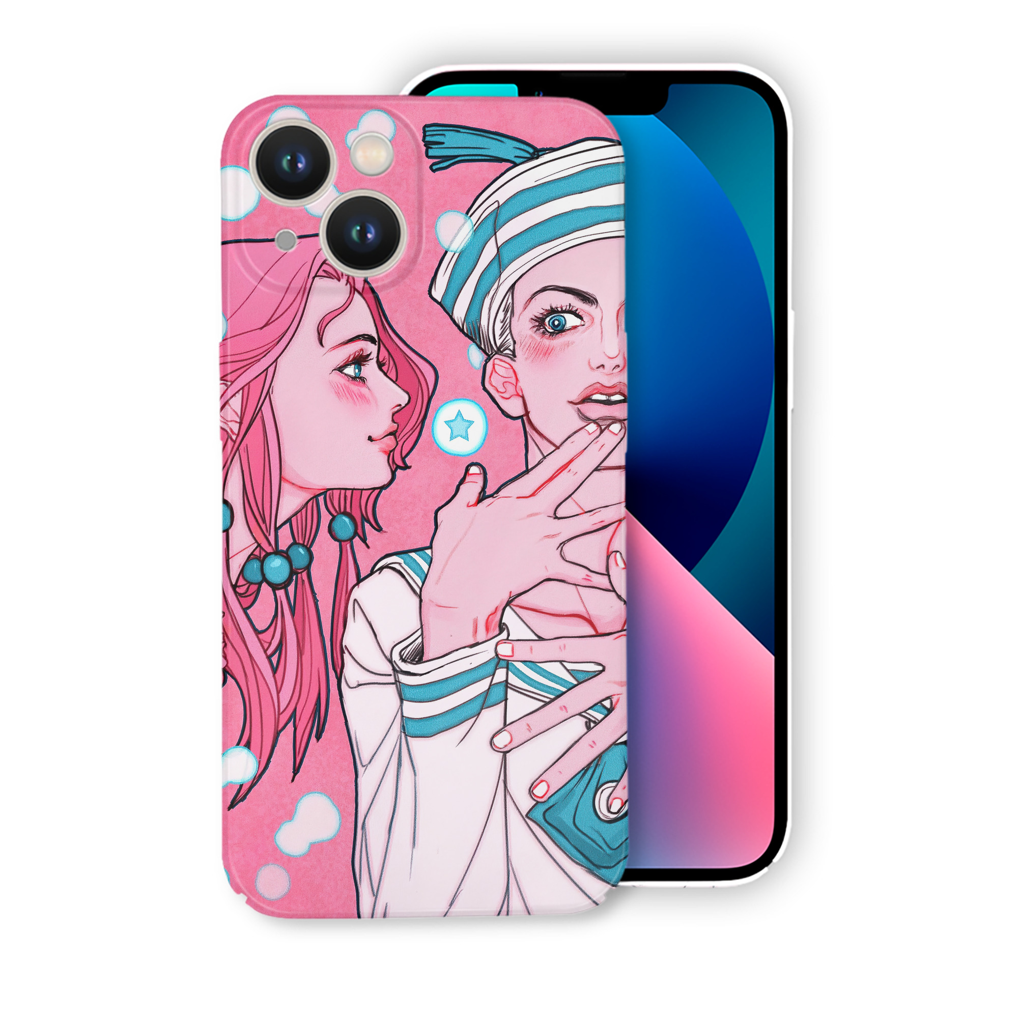 （画像用） ジョジョの奇妙な冒険 JoJo's Bizarre Adventure 【iPhone 14シリーズ対応】ハードケース