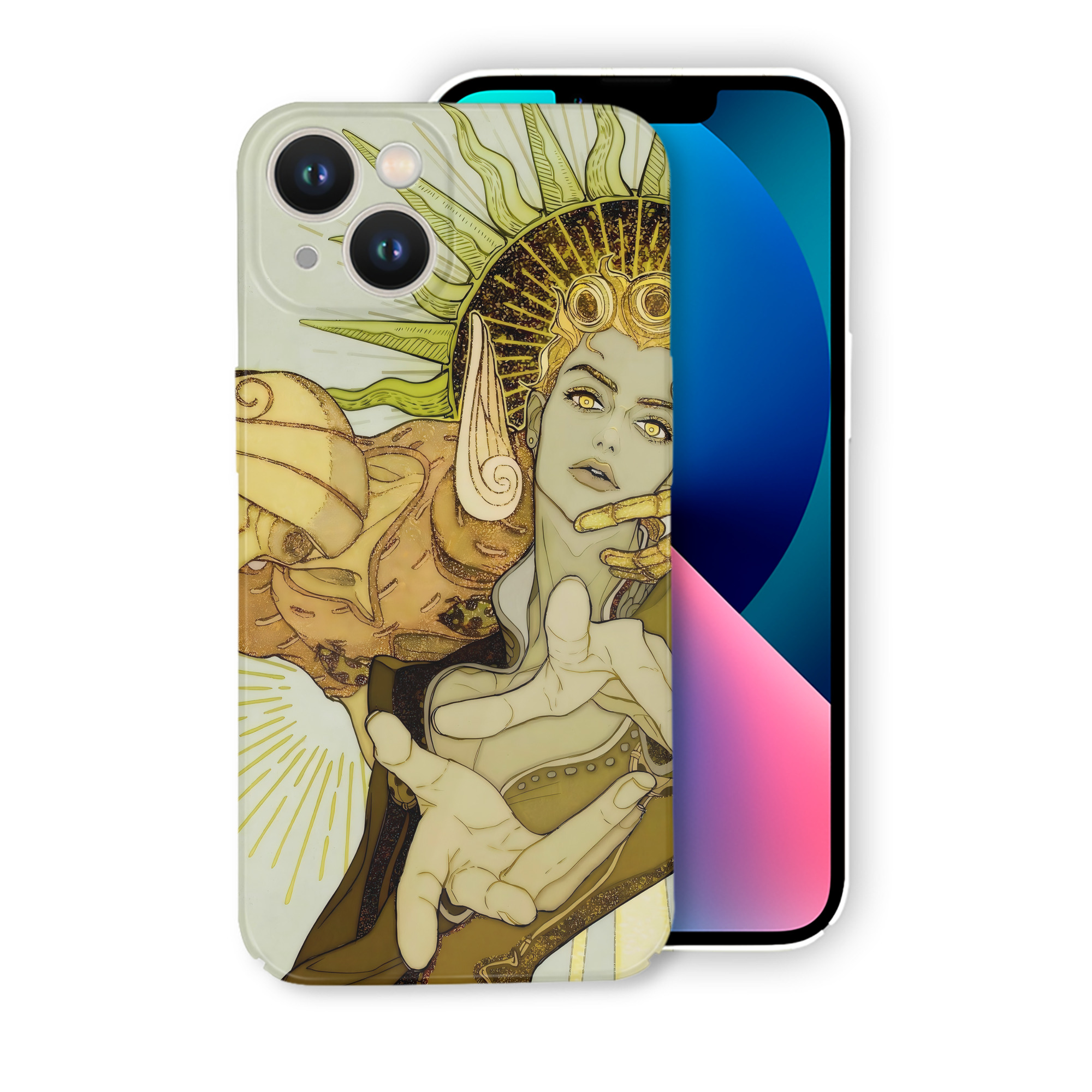 （画像用） ジョジョの奇妙な冒険 JoJo's Bizarre Adventure 【iPhone 14シリーズ対応】ハードケース