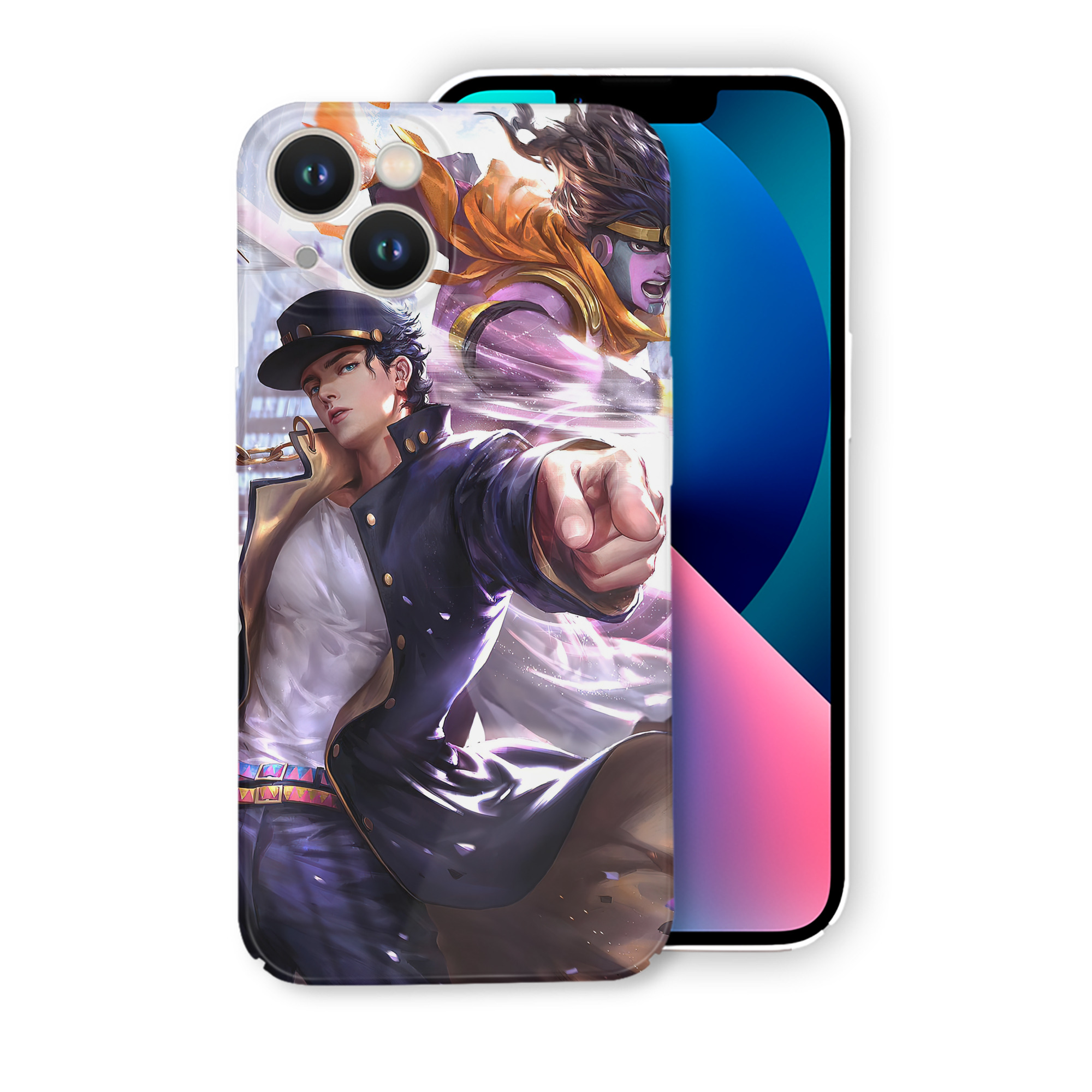 （画像用） ジョジョの奇妙な冒険 JoJo's Bizarre Adventure 【iPhone 14シリーズ対応】ハードケース