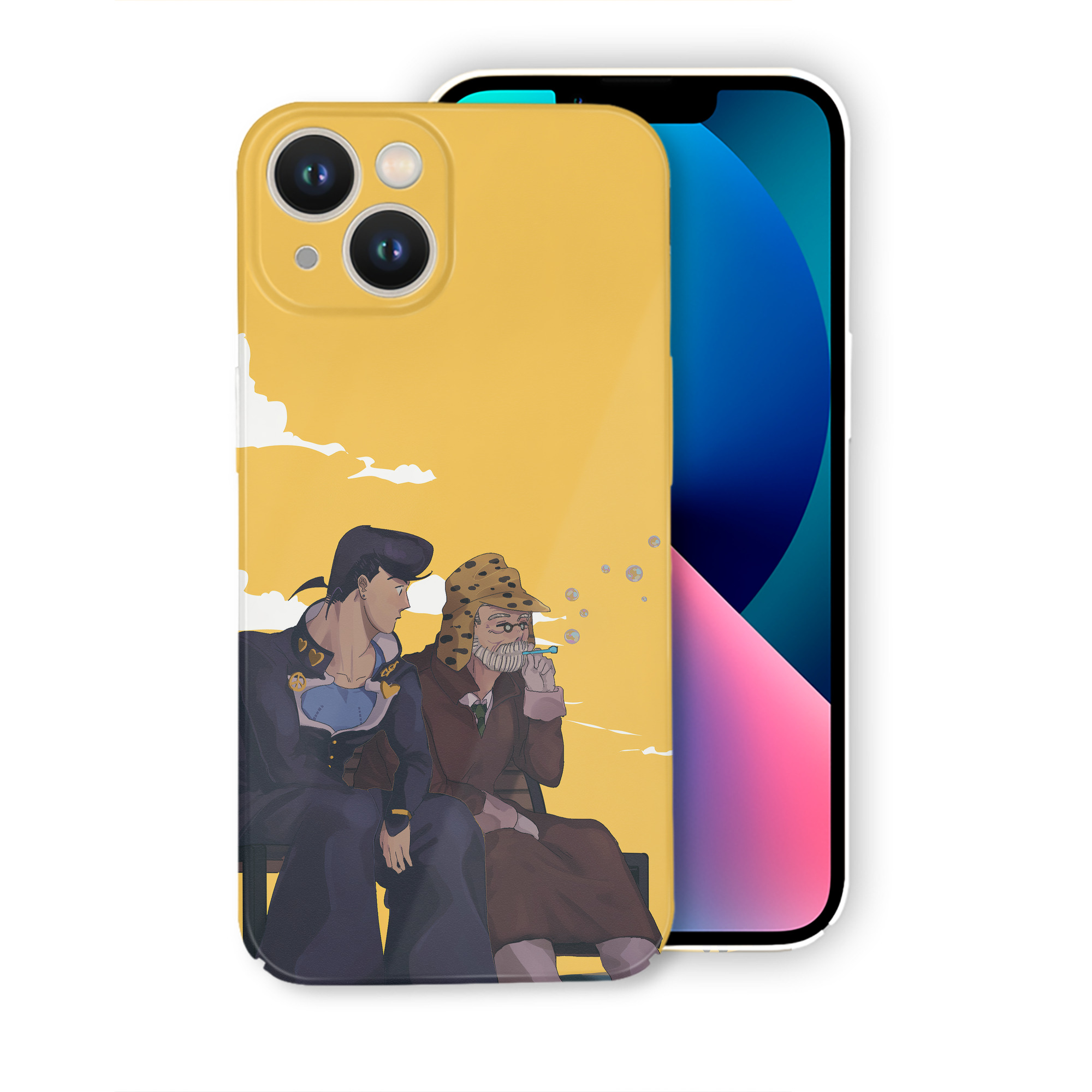 （画像用） ジョジョの奇妙な冒険 JoJo's Bizarre Adventure 【iPhone 14シリーズ対応】ハードケース
