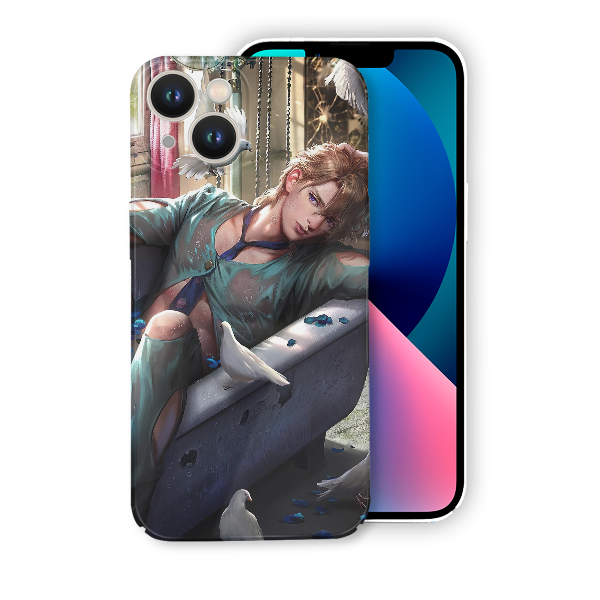 （画像用） ジョジョの奇妙な冒険 JoJo's Bizarre Adventure 【iPhone 14シリーズ対応】ハードケース