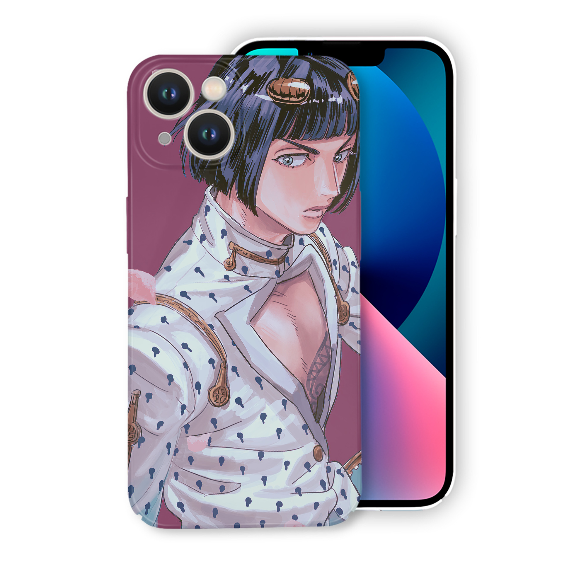 （画像用） ジョジョの奇妙な冒険 JoJo's Bizarre Adventure 【iPhone 14シリーズ対応】ハードケース