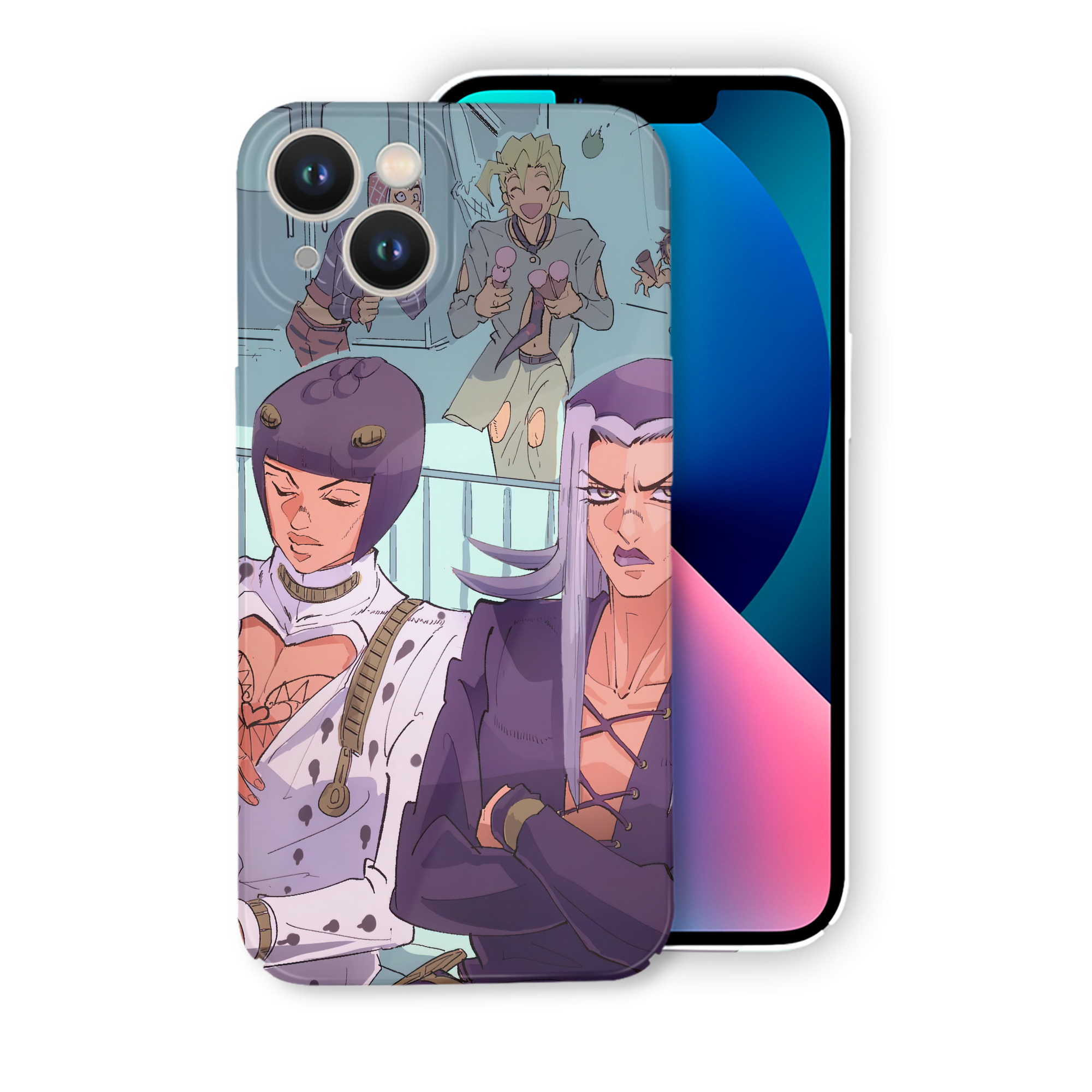 （画像用） ジョジョの奇妙な冒険 JoJo's Bizarre Adventure 【iPhone 14シリーズ対応】ハードケース