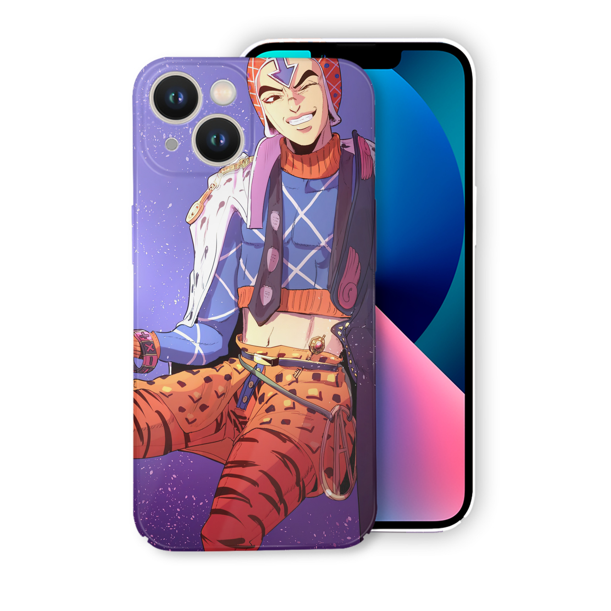 （画像用） ジョジョの奇妙な冒険 JoJo's Bizarre Adventure 【iPhone 14シリーズ対応】ハードケース
