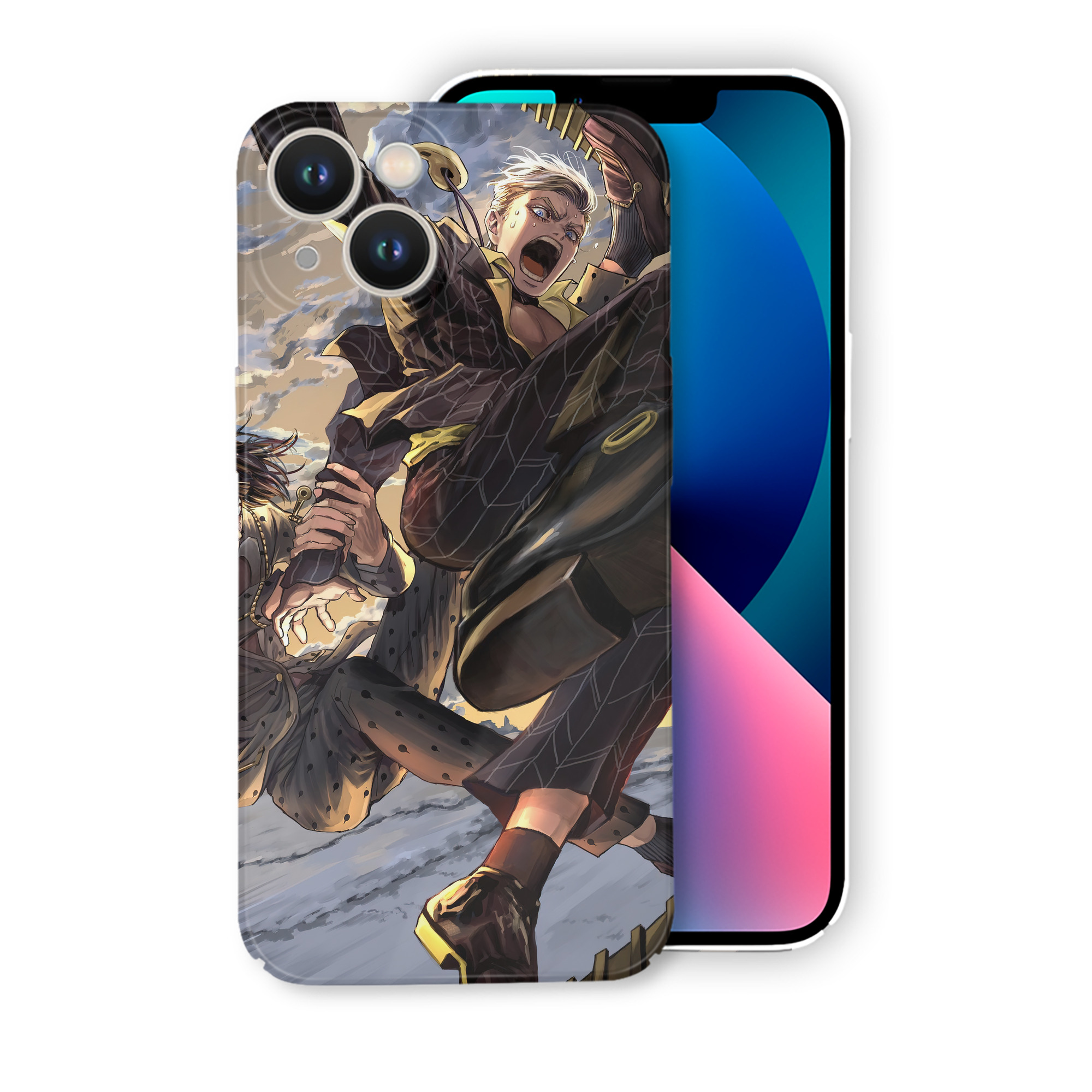 （画像用） ジョジョの奇妙な冒険 JoJo's Bizarre Adventure 【iPhone 14シリーズ対応】ハードケース
