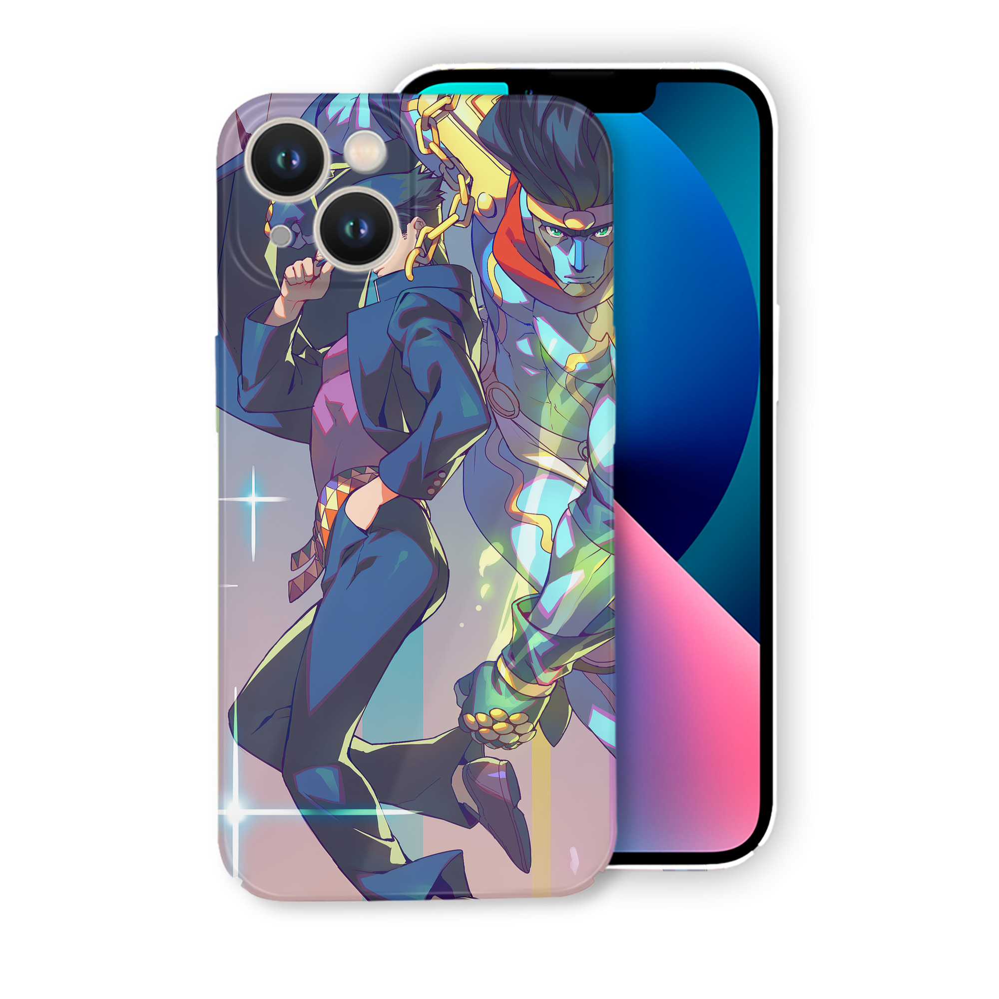 （画像用） ジョジョの奇妙な冒険 JoJo's Bizarre Adventure 【iPhone 14シリーズ対応】ハードケース