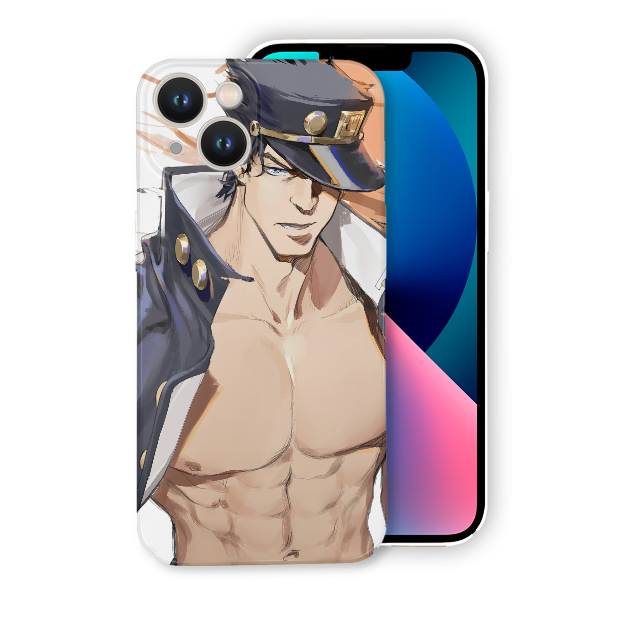 （画像用） ジョジョの奇妙な冒険 JoJo's Bizarre Adventure 【iPhone 14シリーズ対応】ハードケース