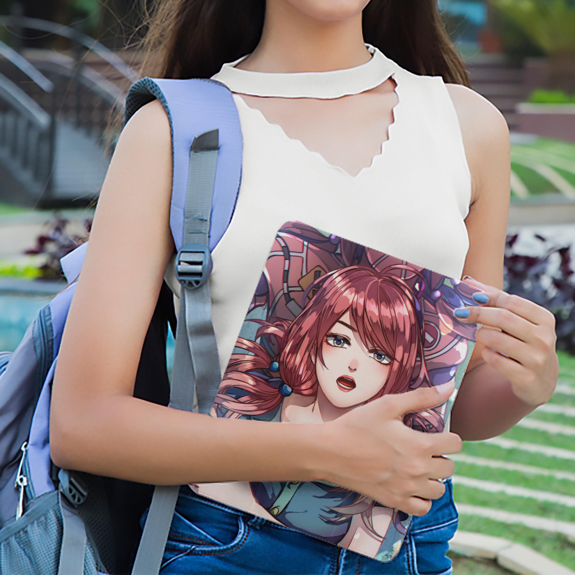 ジョジョの奇妙な冒険 JoJo's Bizarre Adventure IPad ケース ペン収納付き 三つ折りスタンド PUレザー×シリコン 対応機種9.5/10.5/10.9インチ