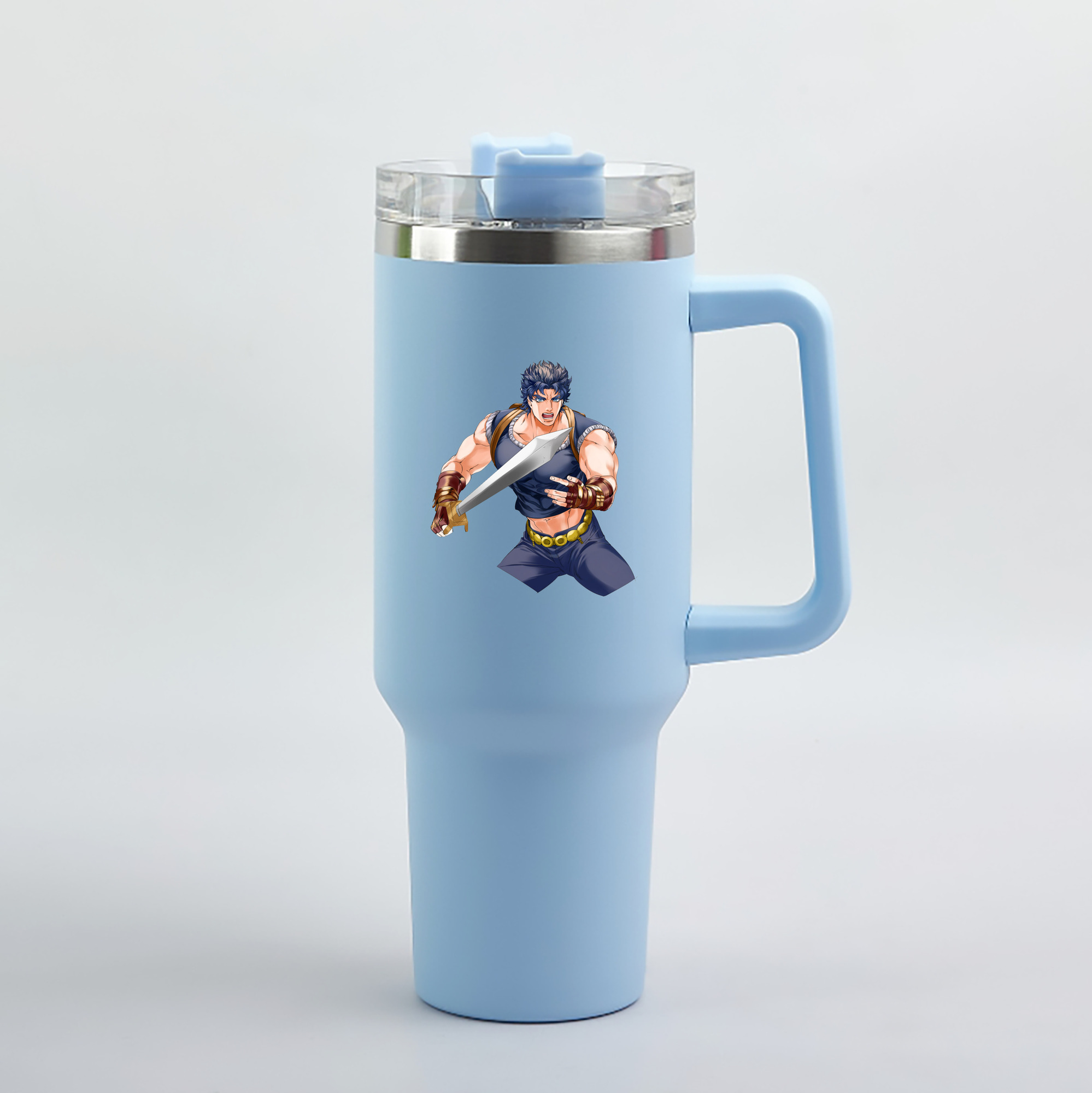 （画像用） ジョジョの奇妙な冒険 /ジョナサン?ジョースター JoJo's Bizarre Adventure Jonathan Joestar 1200mL車用タンブラー（カラープリント）