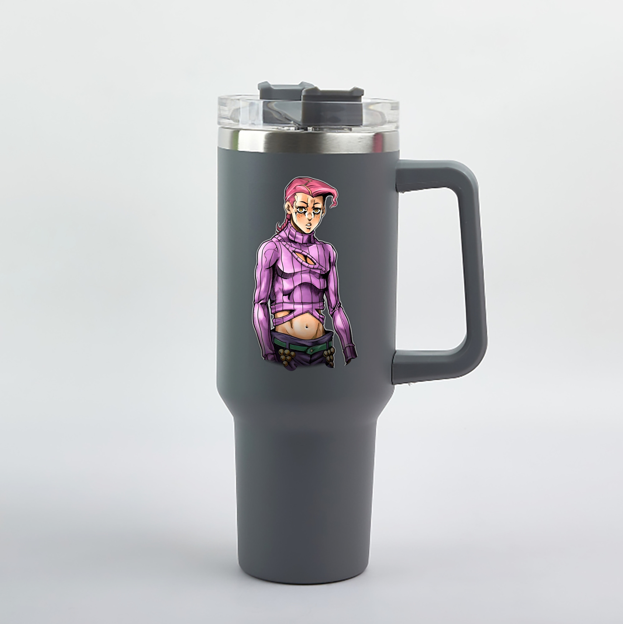 （画像用） ジョジョの奇妙な冒険 ビネガー?ドッピオ JoJo's Bizarre Adventure Vinegar Doppio 1200mL車用タンブラー（カラープリント）