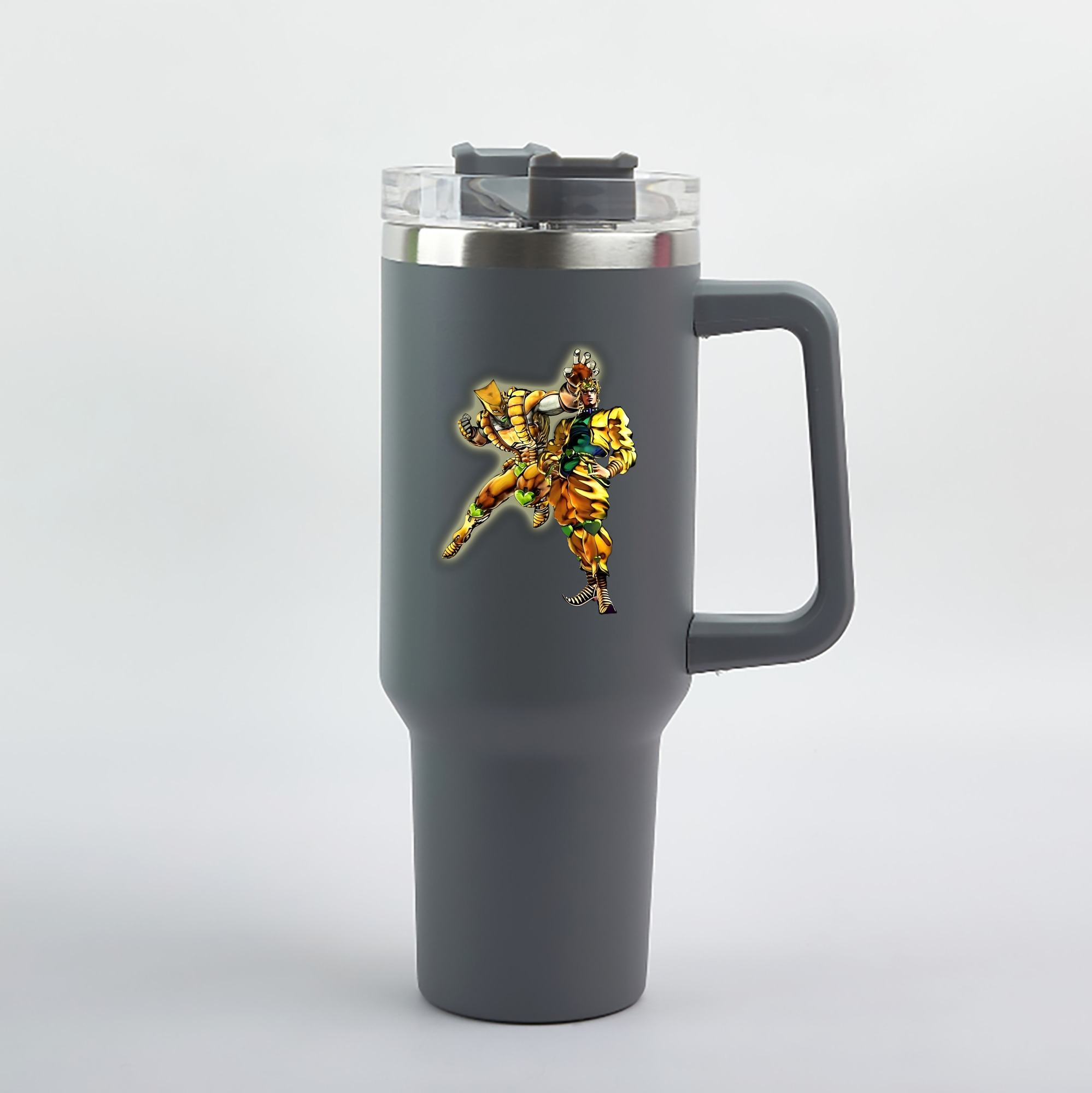（画像用） ジョジョの奇妙な冒険 ディオ?ブランドー JoJo's Bizarre Adventure Dio Brando 1200mL車用タンブラー（カラープリント）
