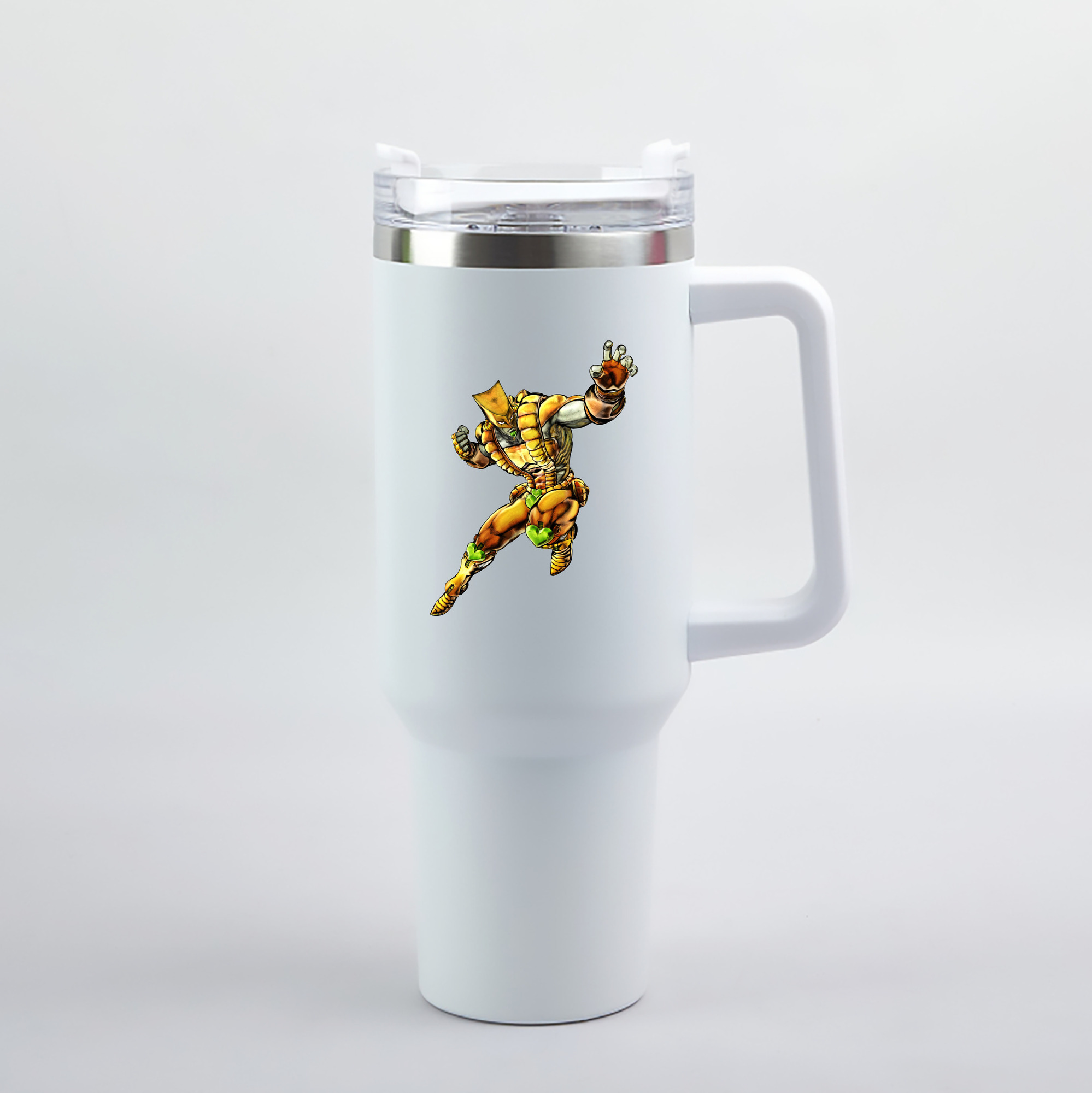 （画像用） ジョジョの奇妙な冒険 ディオ?ブランドー JoJo's Bizarre Adventure Dio Brando 1200mL車用タンブラー（カラープリント）