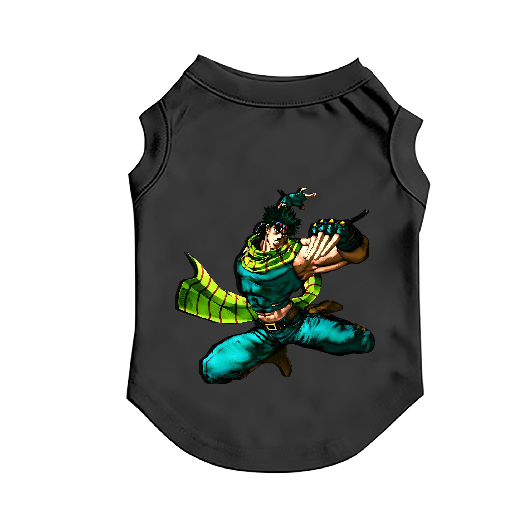 （画像用） ジョジョの奇妙な冒険 ジョセフ?ジョースター JoJo's Bizarre Adventure Joseph Joestar ペット用ベスト