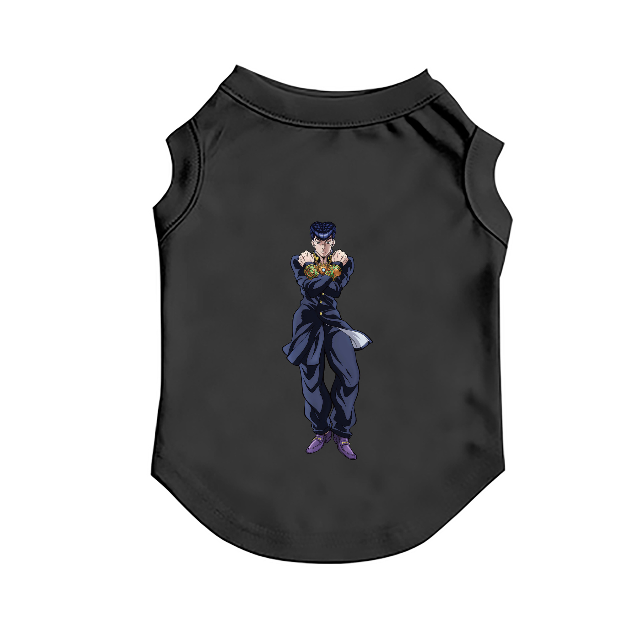 （画像用） ジョジョの奇妙な冒険 ひがしかた じょうすけ JoJo's Bizarre Adventure Higashikata Josuke ペット用ベスト