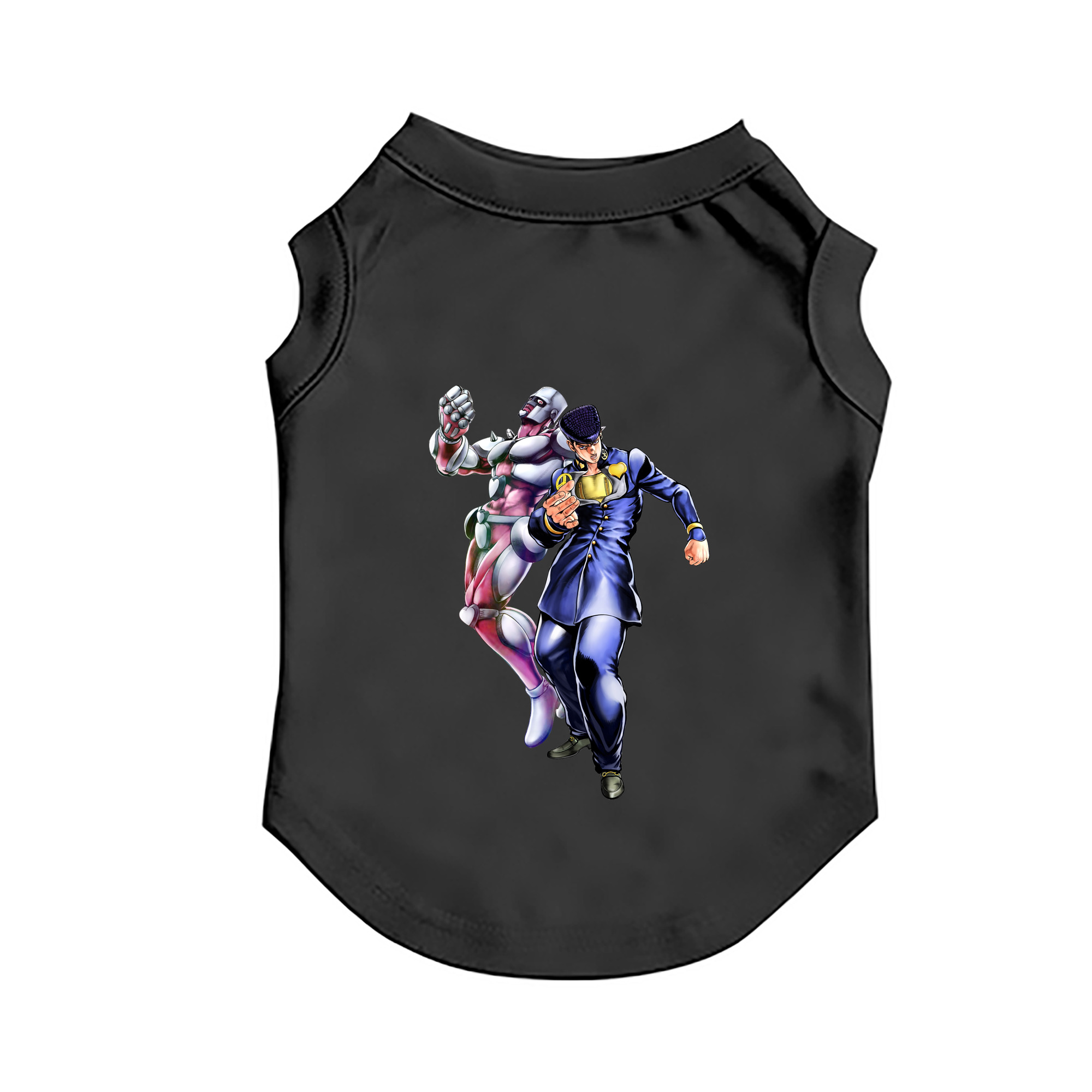 （画像用） ジョジョの奇妙な冒険 ひがしかた じょうすけ JoJo's Bizarre Adventure Higashikata Josuke ペット用ベスト