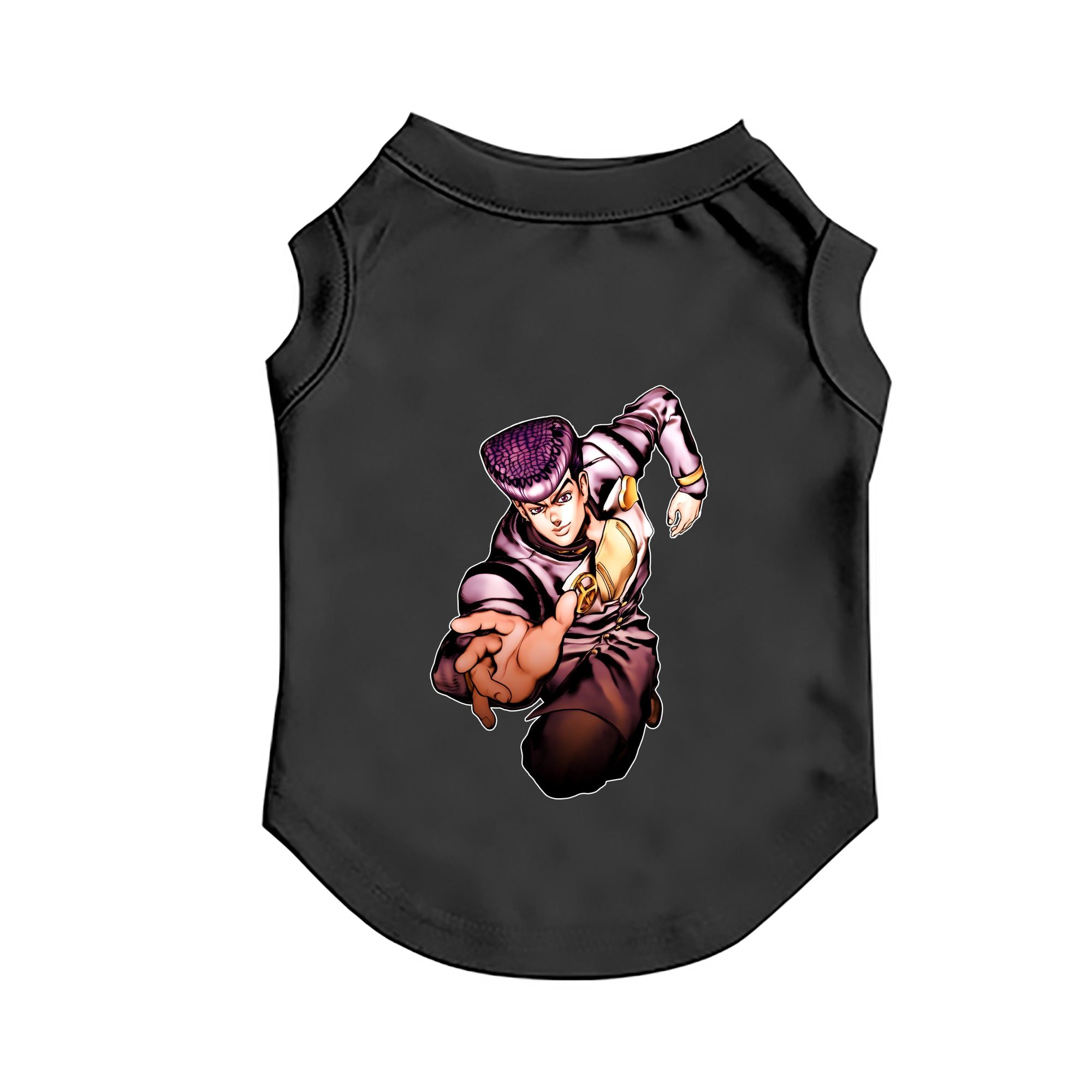 （画像用） ジョジョの奇妙な冒険 ひがしかた じょうすけ JoJo's Bizarre Adventure Higashikata Josuke ペット用ベスト