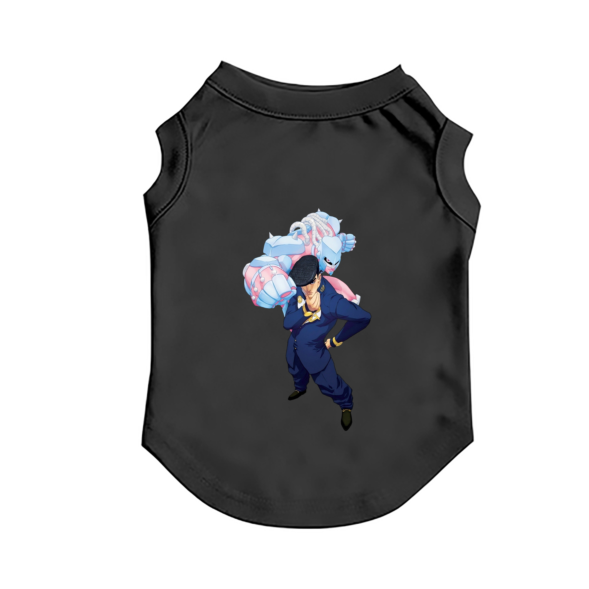 （画像用） ジョジョの奇妙な冒険 ひがしかた じょうすけ JoJo's Bizarre Adventure Higashikata Josuke ペット用ベスト
