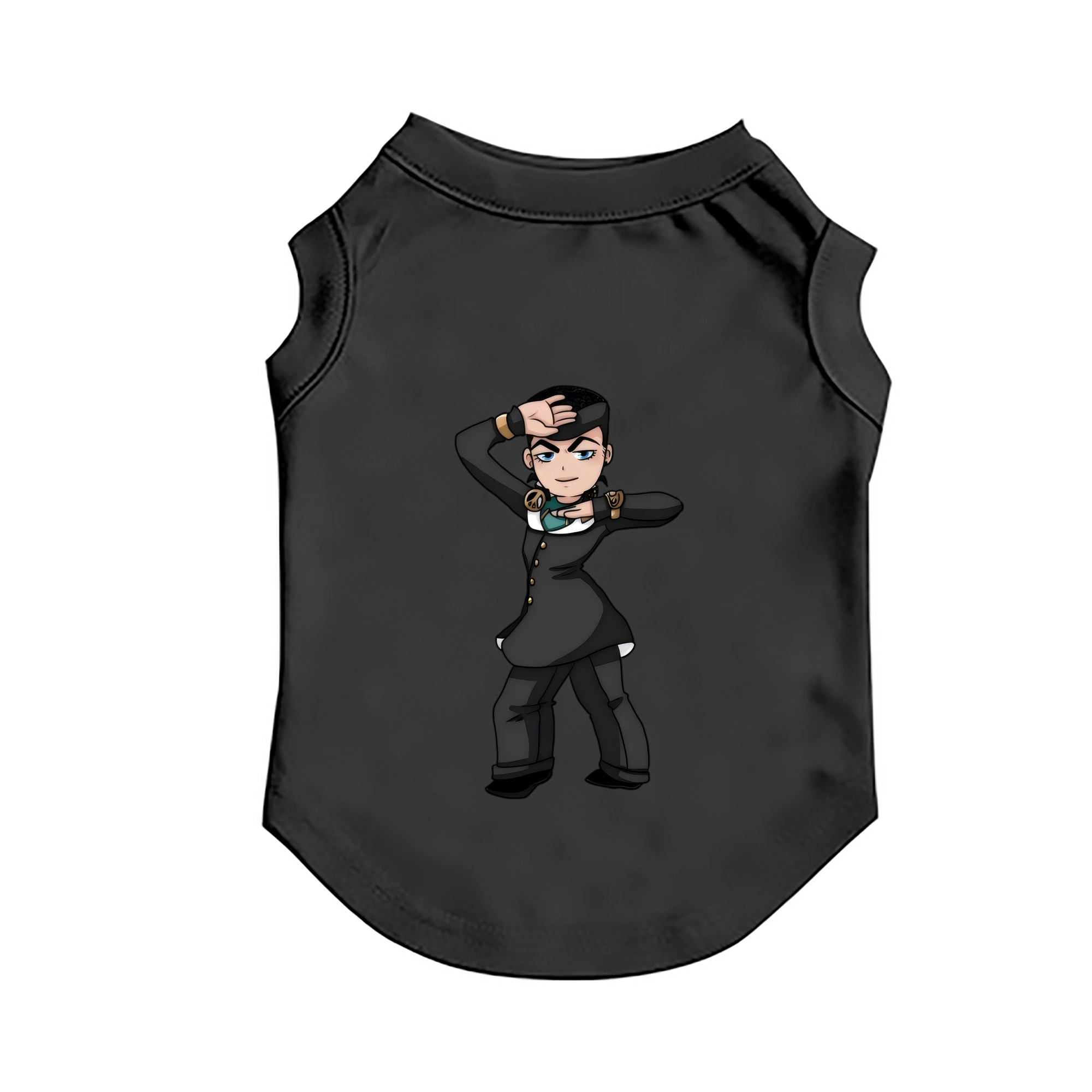 （画像用） ジョジョの奇妙な冒険 ひがしかた じょうすけ JoJo's Bizarre Adventure Higashikata Josuke ペット用ベスト