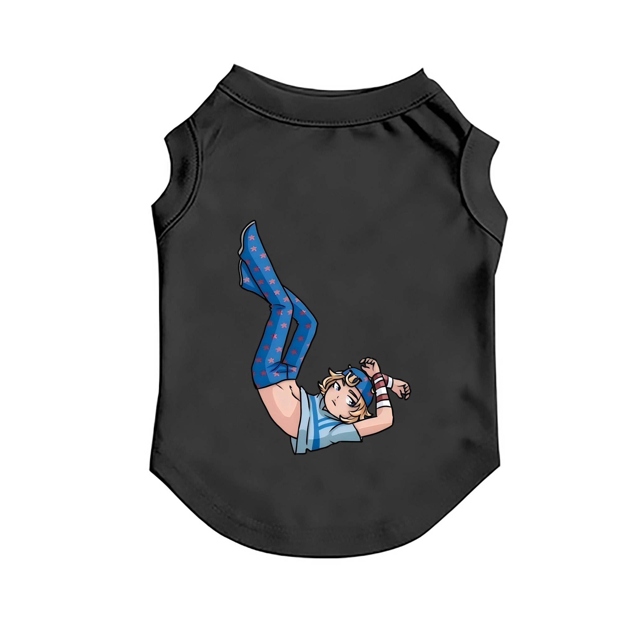 （画像用） ジョジョの奇妙な冒険 グイード?ミスタ JoJo's Bizarre Adventure Guido Mista ペット用ベスト