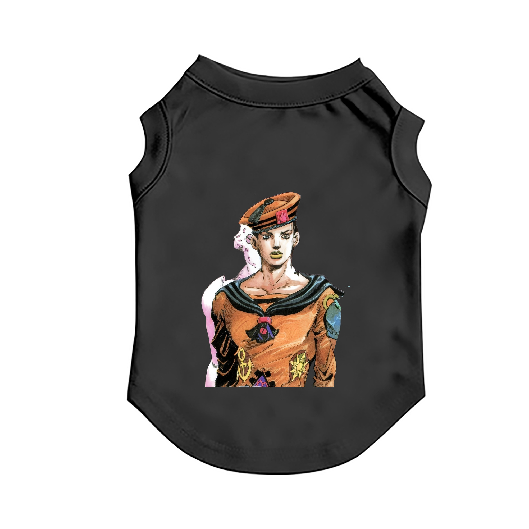 （画像用） ジョジョの奇妙な冒険 東方定助 JoJo's Bizarre Adventure Higashikata Josuke ペット用ベスト