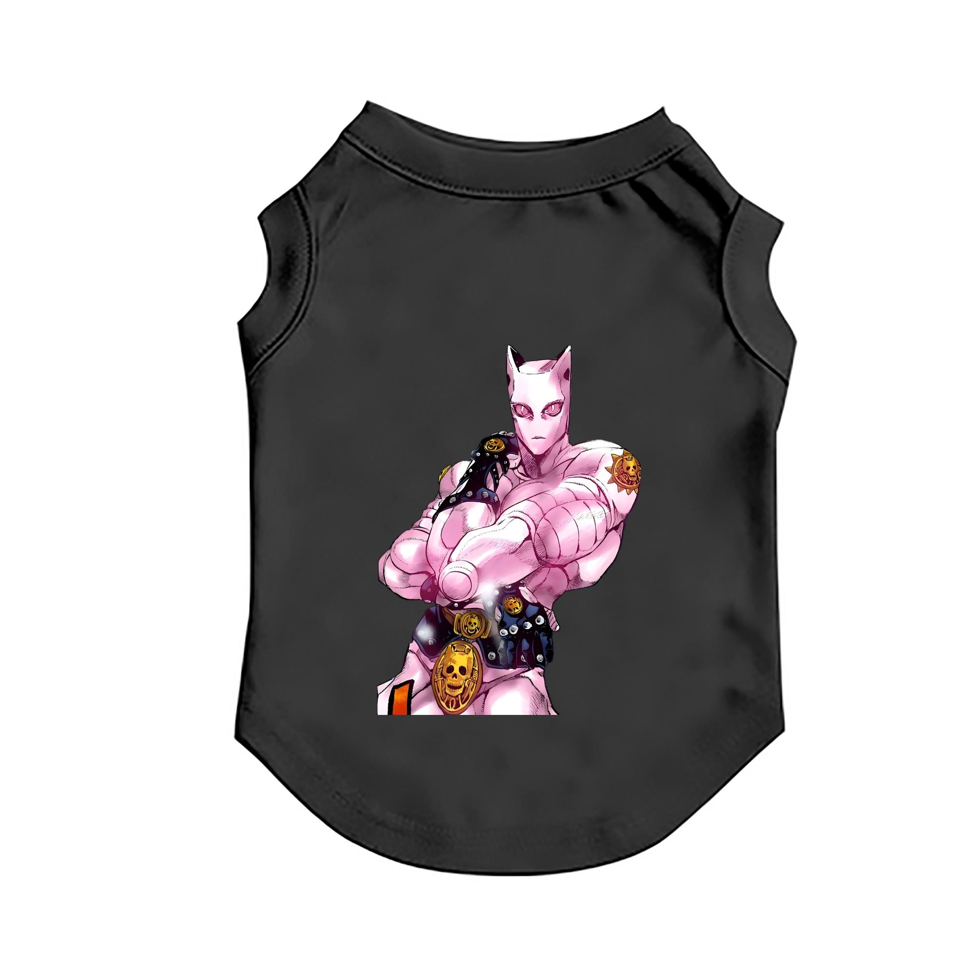 （画像用） ジョジョの奇妙な冒険 きら よしかげ JoJo's Bizarre Adventure Kira Yoshikage ペット用ベスト