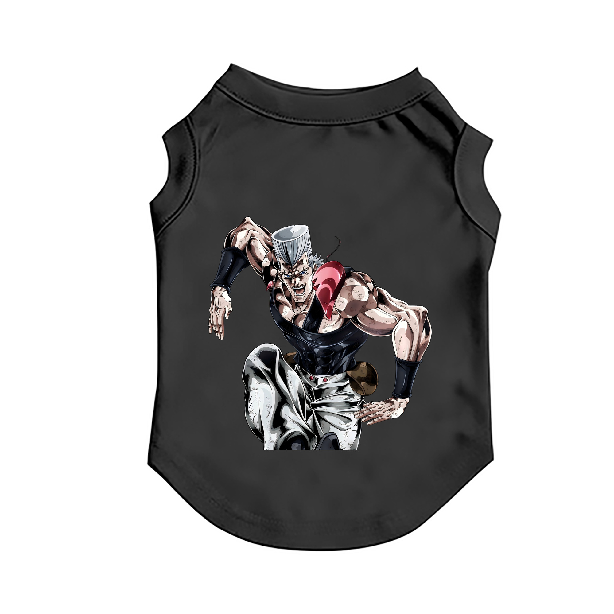 （画像用） ジョジョの奇妙な冒険 ジャン＝ピエール?ポルナレフ JoJo's Bizarre Adventure Jan Pierre Polnareff ペット用ベスト