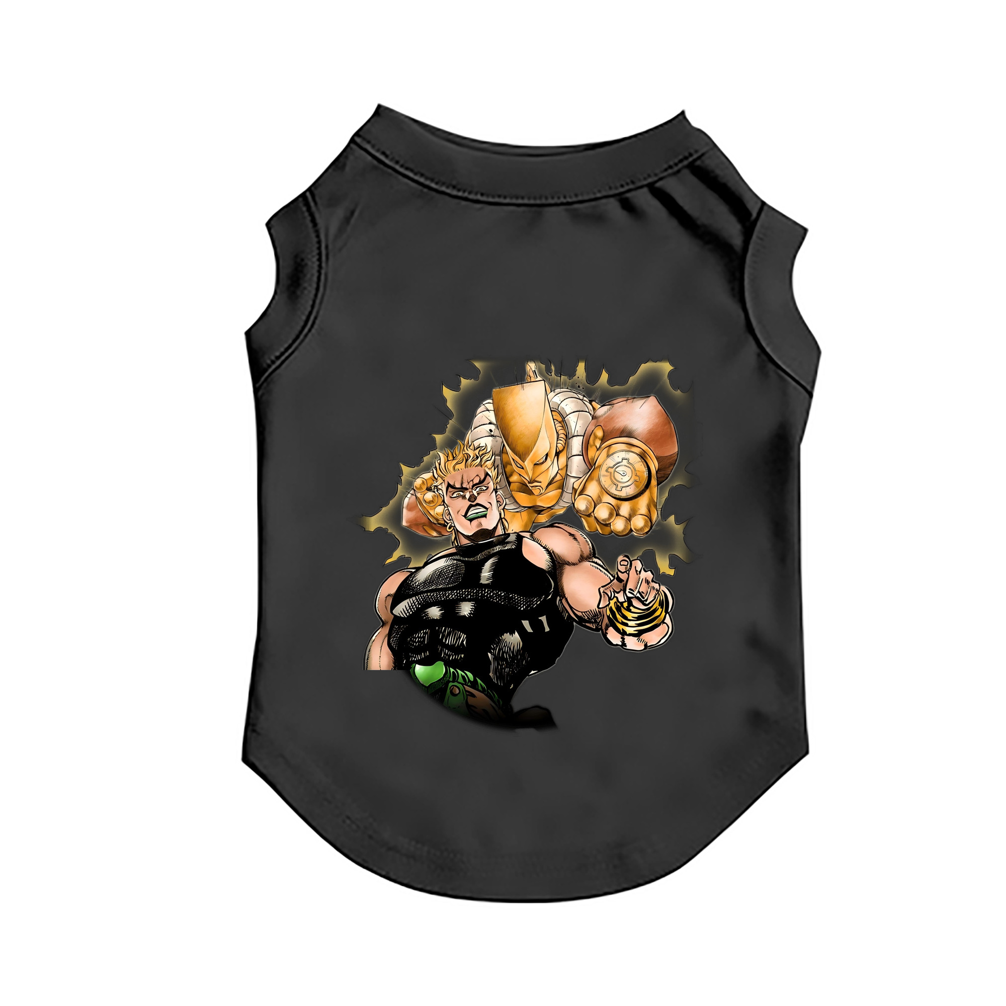 （画像用） ジョジョの奇妙な冒険 ディオ?ブランドー JoJo's Bizarre Adventure Dio Brando ペット用ベスト