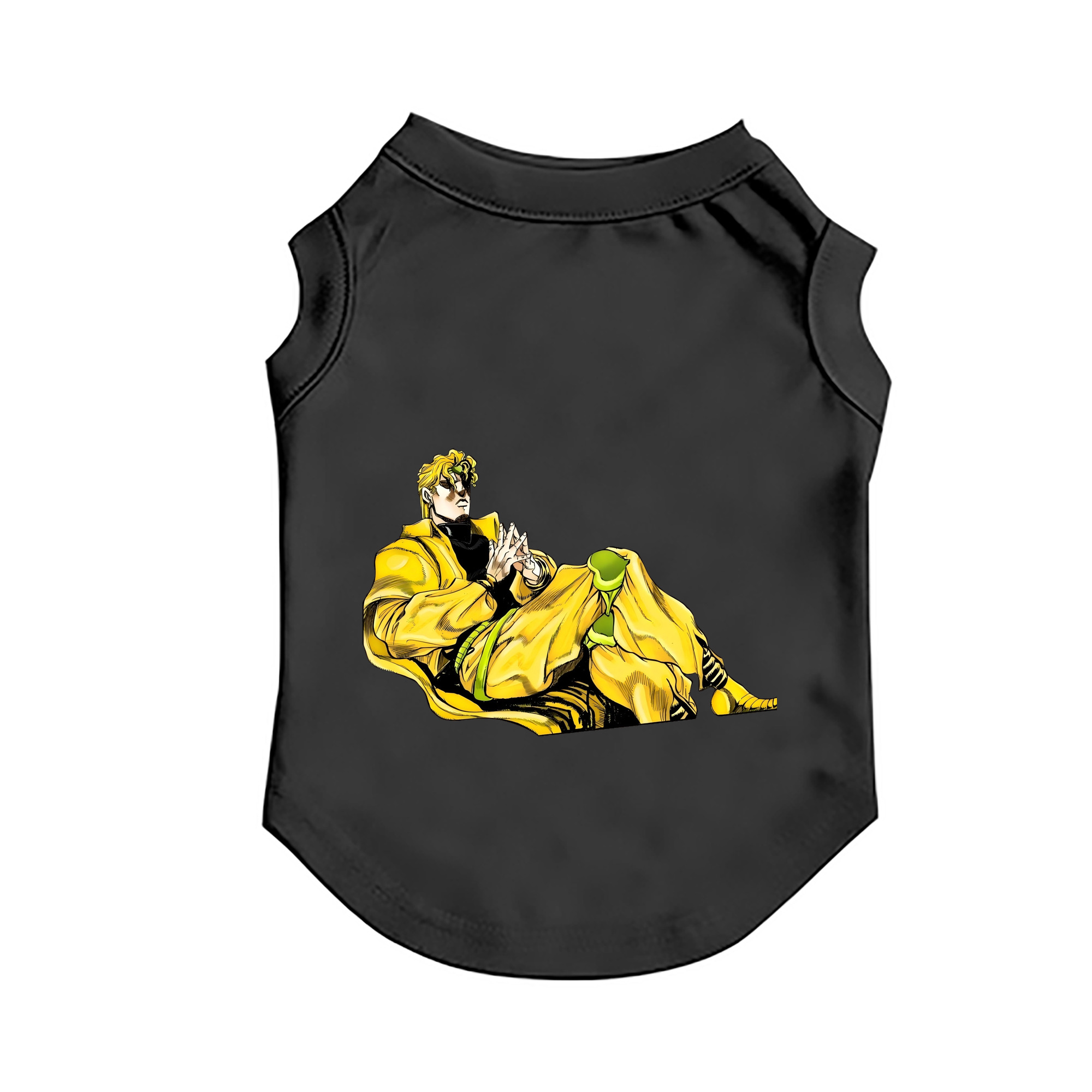 （画像用） ジョジョの奇妙な冒険 ディオ?ブランドー JoJo's Bizarre Adventure Dio Brando ペット用ベスト