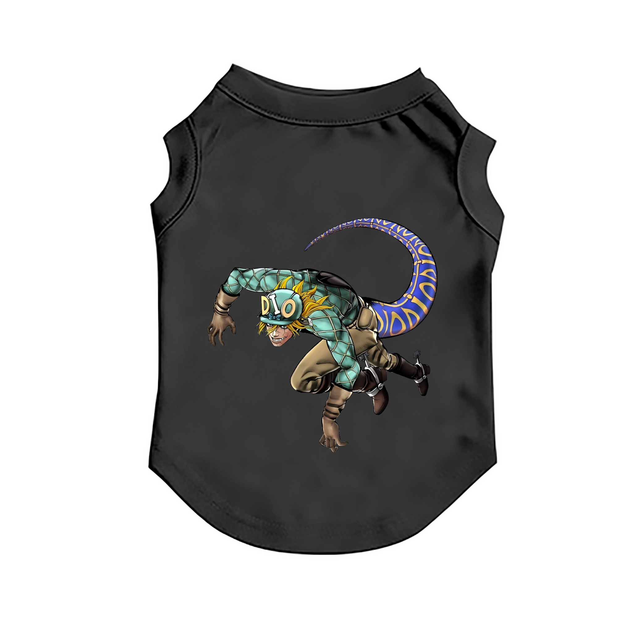 （画像用） ジョジョの奇妙な冒険 ディオ?ブランドー JoJo's Bizarre Adventure Dio Brando ペット用ベスト