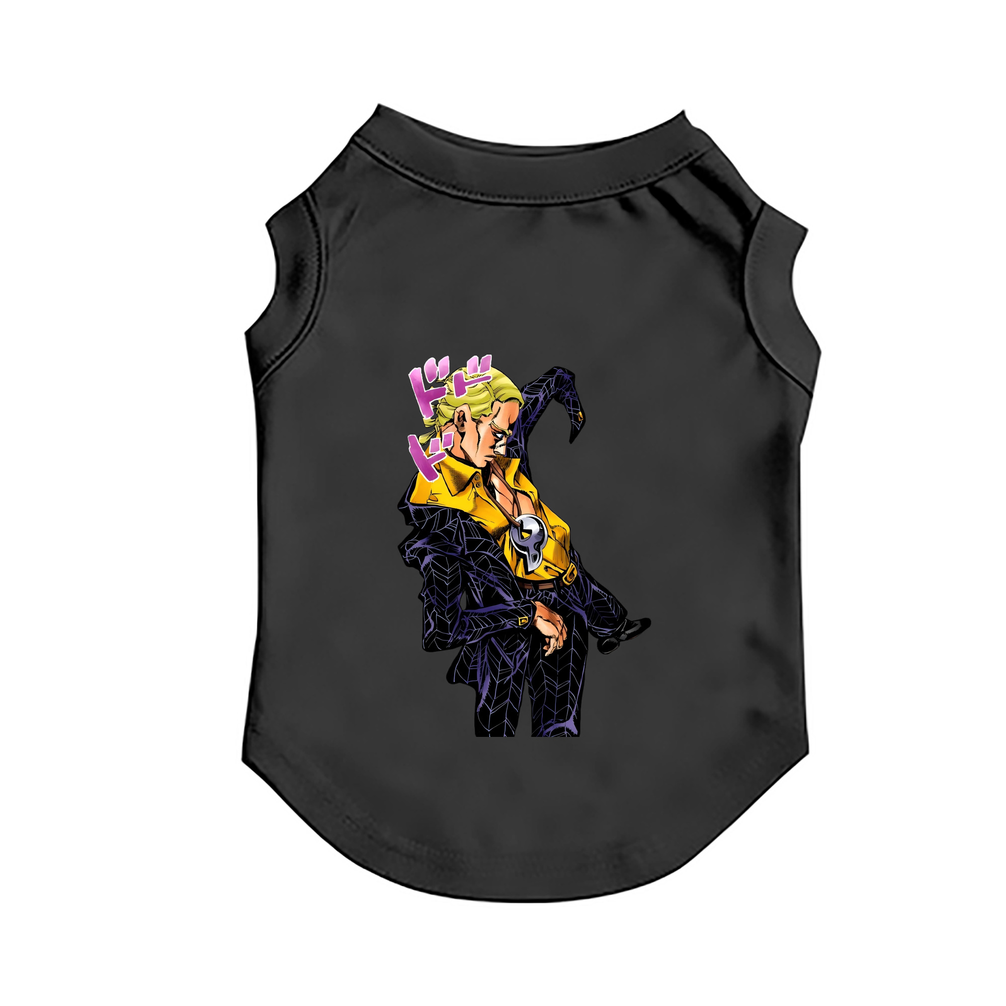 （画像用） ジョジョの奇妙な冒険 プロシュート JoJo's Bizarre Adventure Prosciutto ペット用ベスト