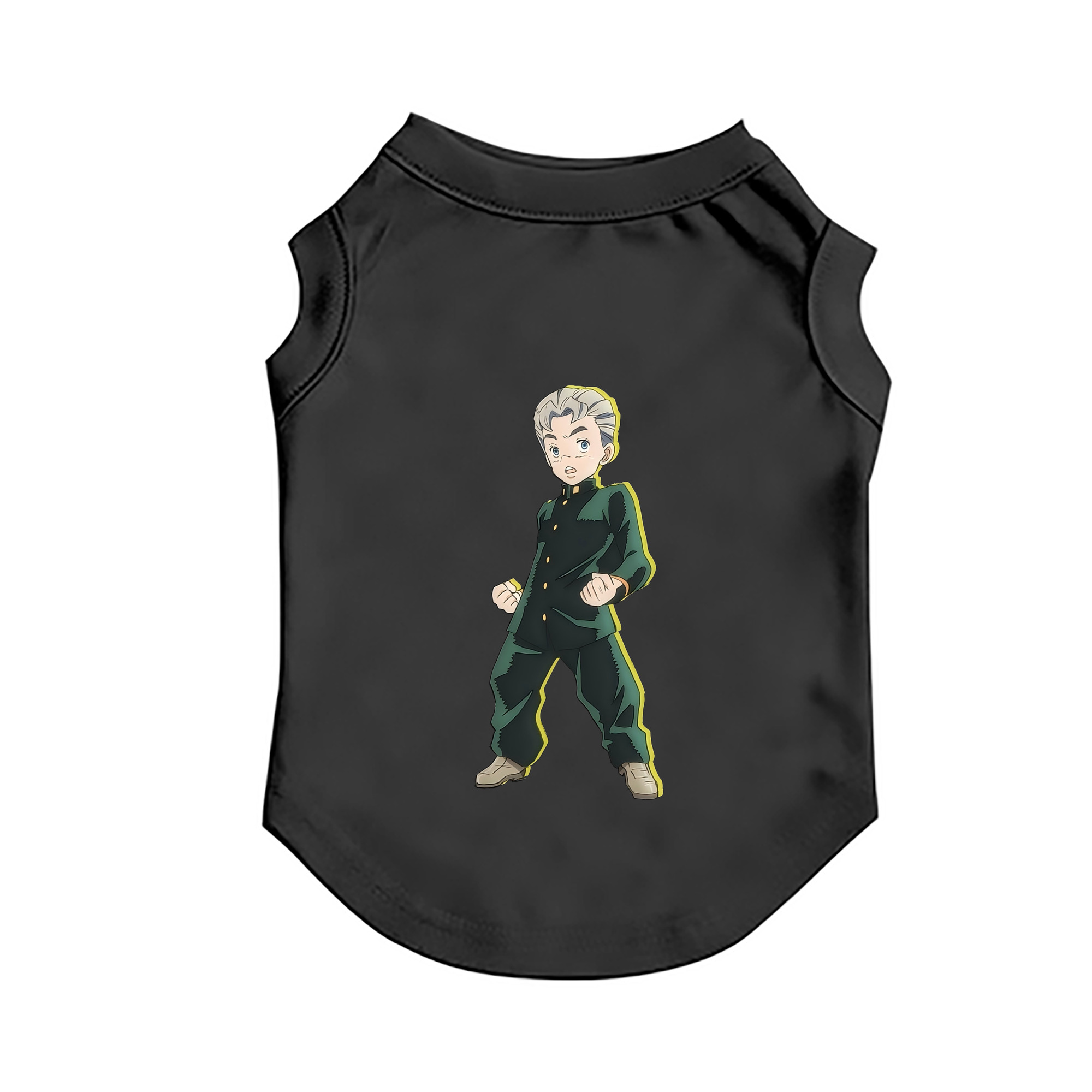 （画像用） ジョジョの奇妙な冒険 広瀨康一 JoJo's Bizarre Adventure Hirose Koichi ペット用ベスト