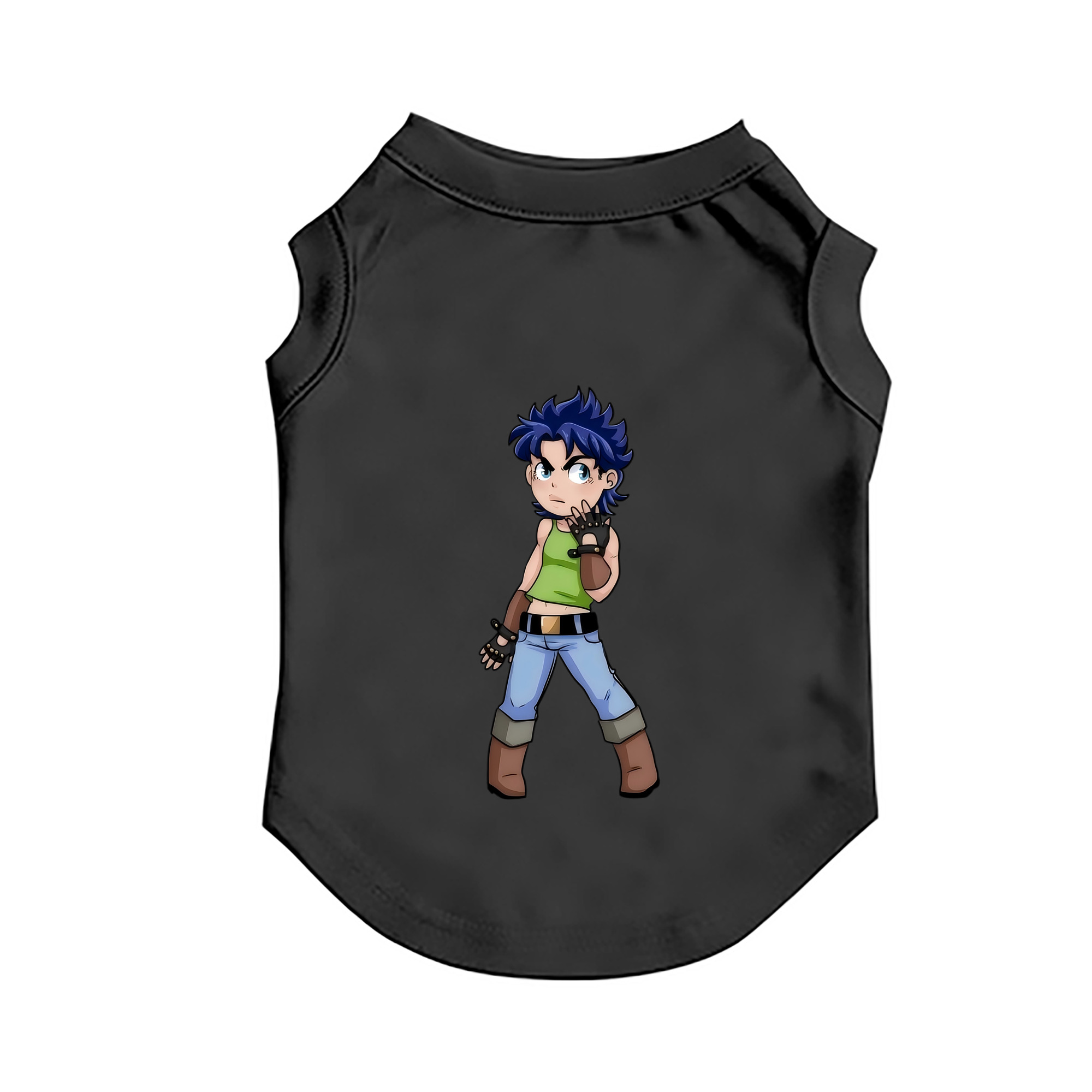 （画像用） ジョジョの奇妙な冒険 広瀨康一 JoJo's Bizarre Adventure Hirose Koichi ペット用ベスト