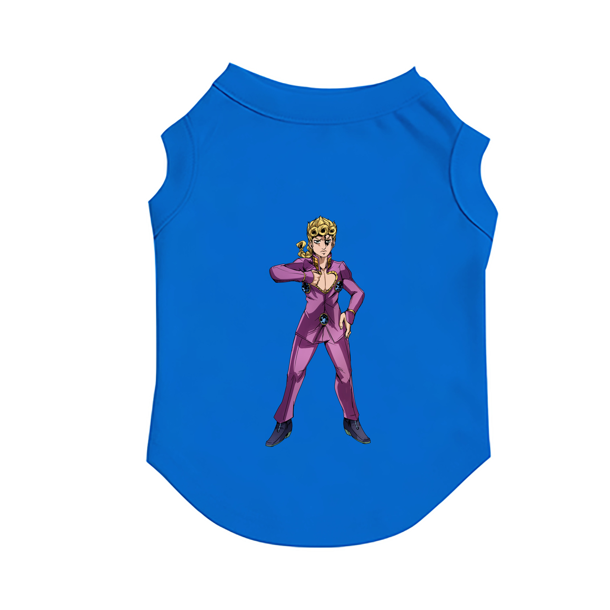 （画像用） ジョジョの奇妙な冒険 ジョルノ?ジョバァーナ JoJo's Bizarre Adventure Giorno Giovanna ペット用ベスト