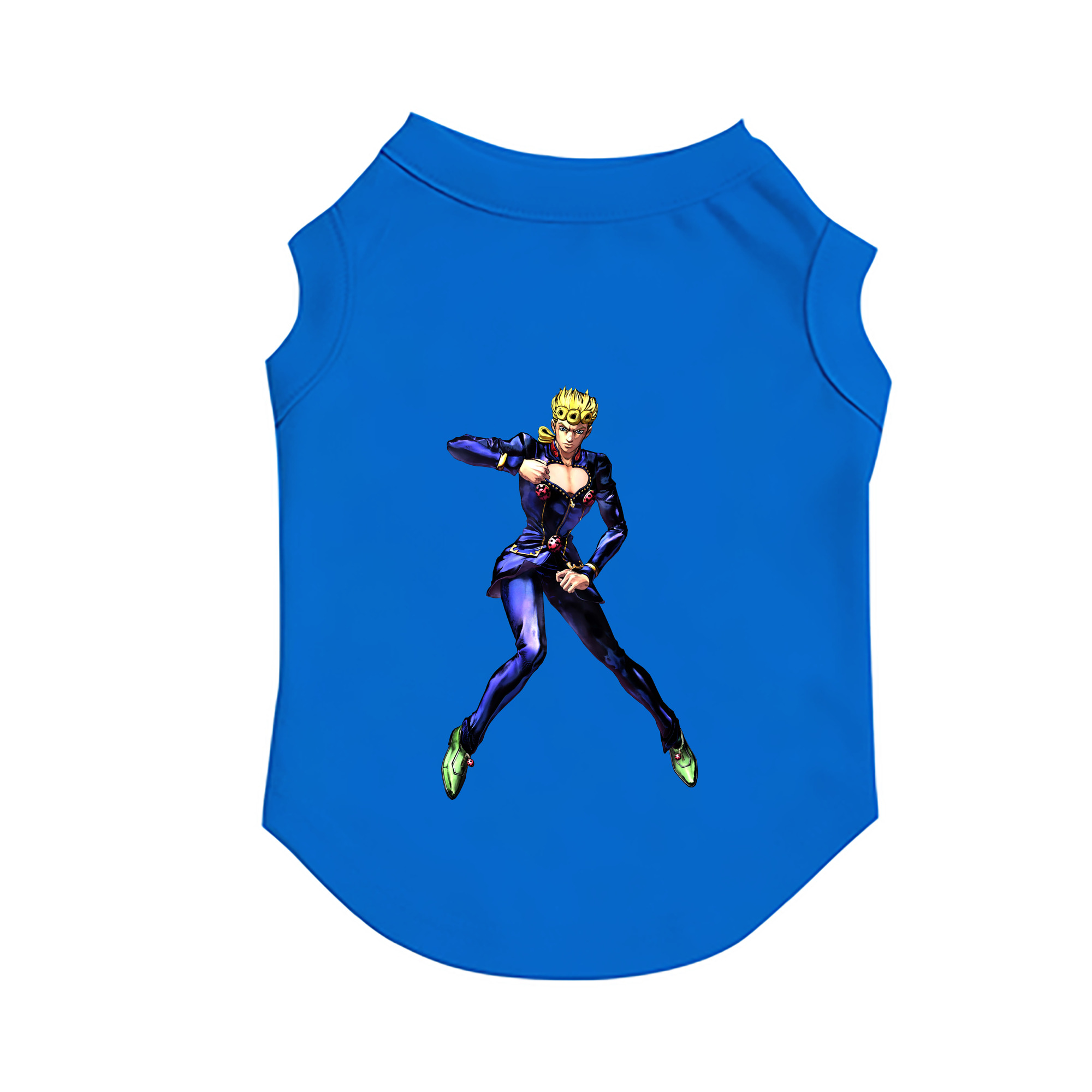 （画像用） ジョジョの奇妙な冒険 ジョルノ?ジョバァーナ JoJo's Bizarre Adventure Giorno Giovanna ペット用ベスト