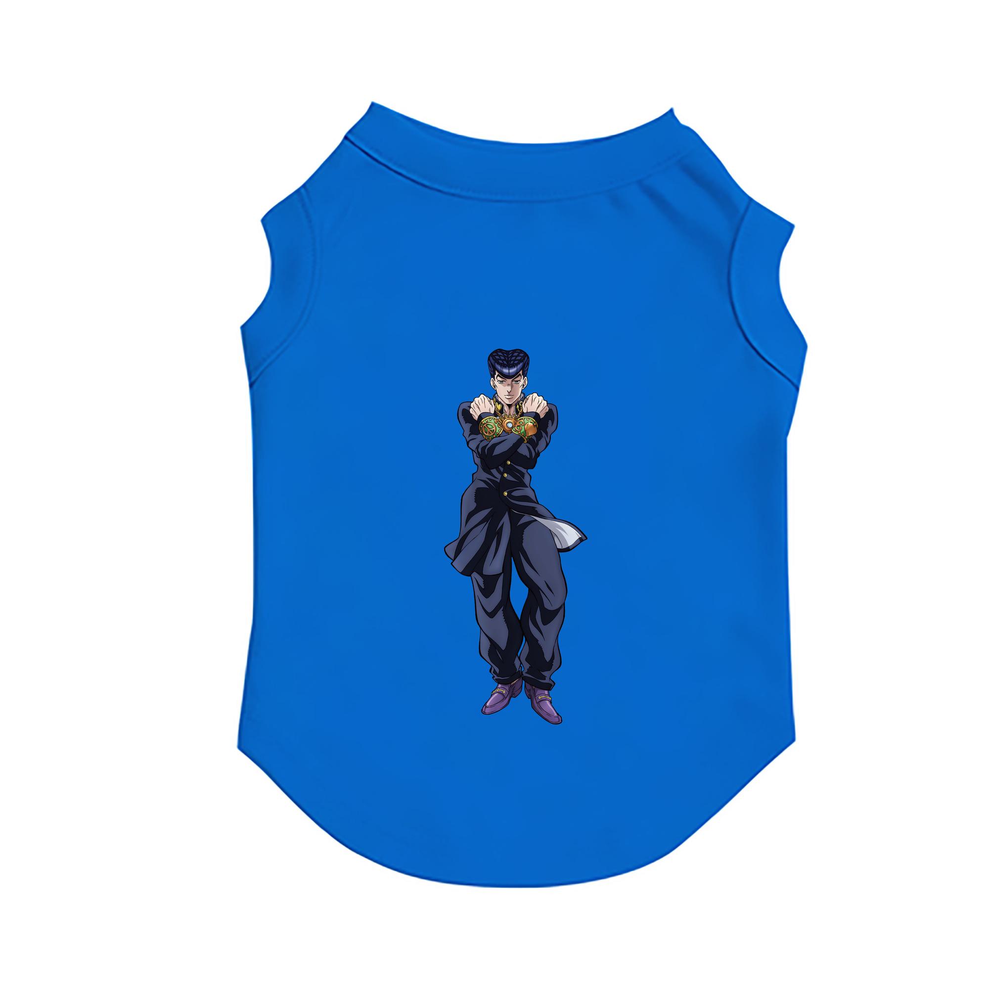 （画像用） ジョジョの奇妙な冒険 ひがしかた じょうすけ JoJo's Bizarre Adventure Higashikata Josuke ペット用ベスト