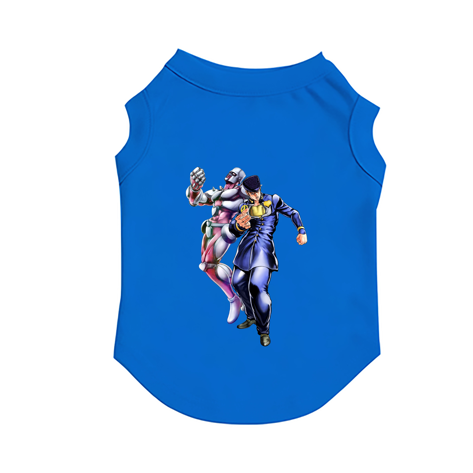 （画像用） ジョジョの奇妙な冒険 ひがしかた じょうすけ JoJo's Bizarre Adventure Higashikata Josuke ペット用ベスト