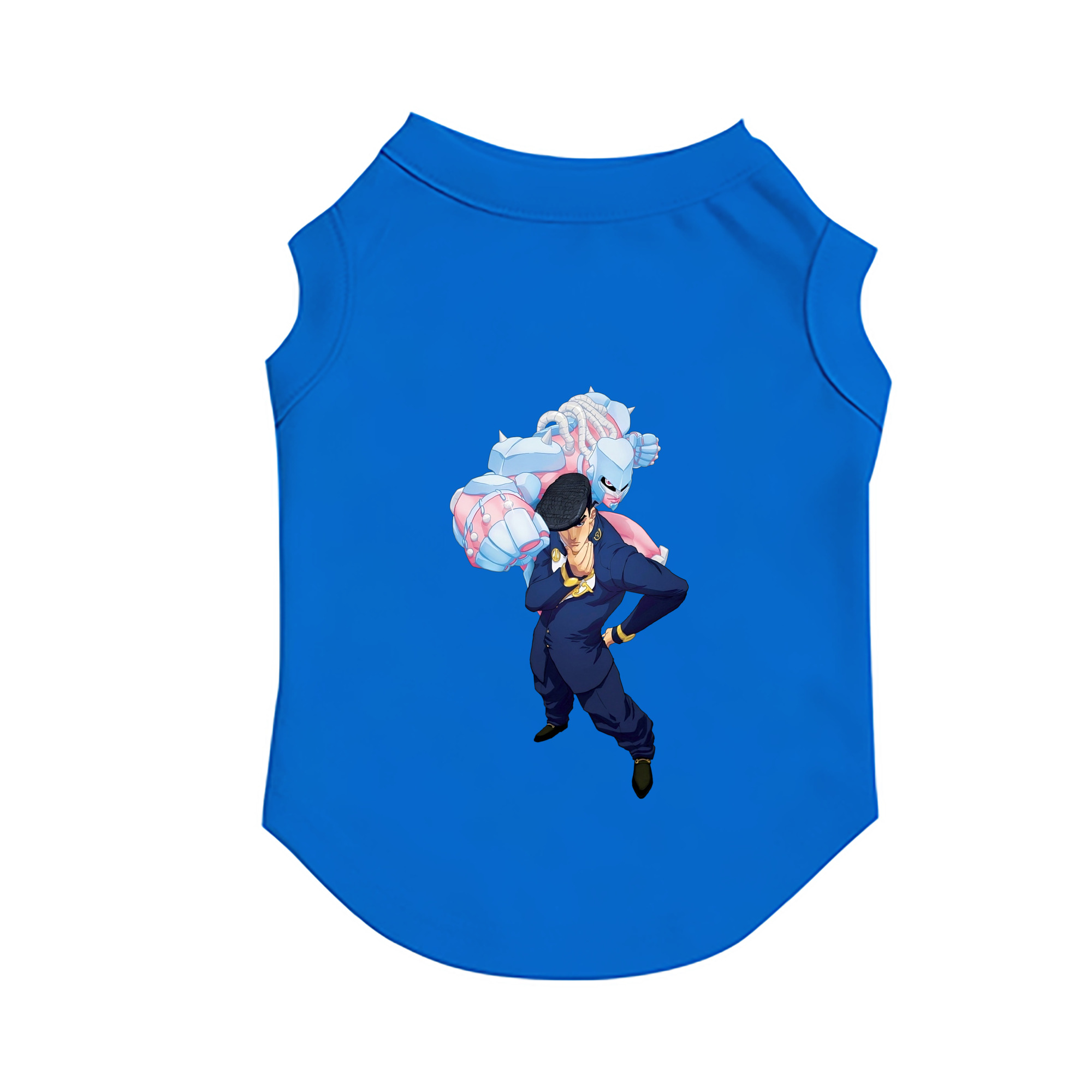 （画像用） ジョジョの奇妙な冒険 ひがしかた じょうすけ JoJo's Bizarre Adventure Higashikata Josuke ペット用ベスト