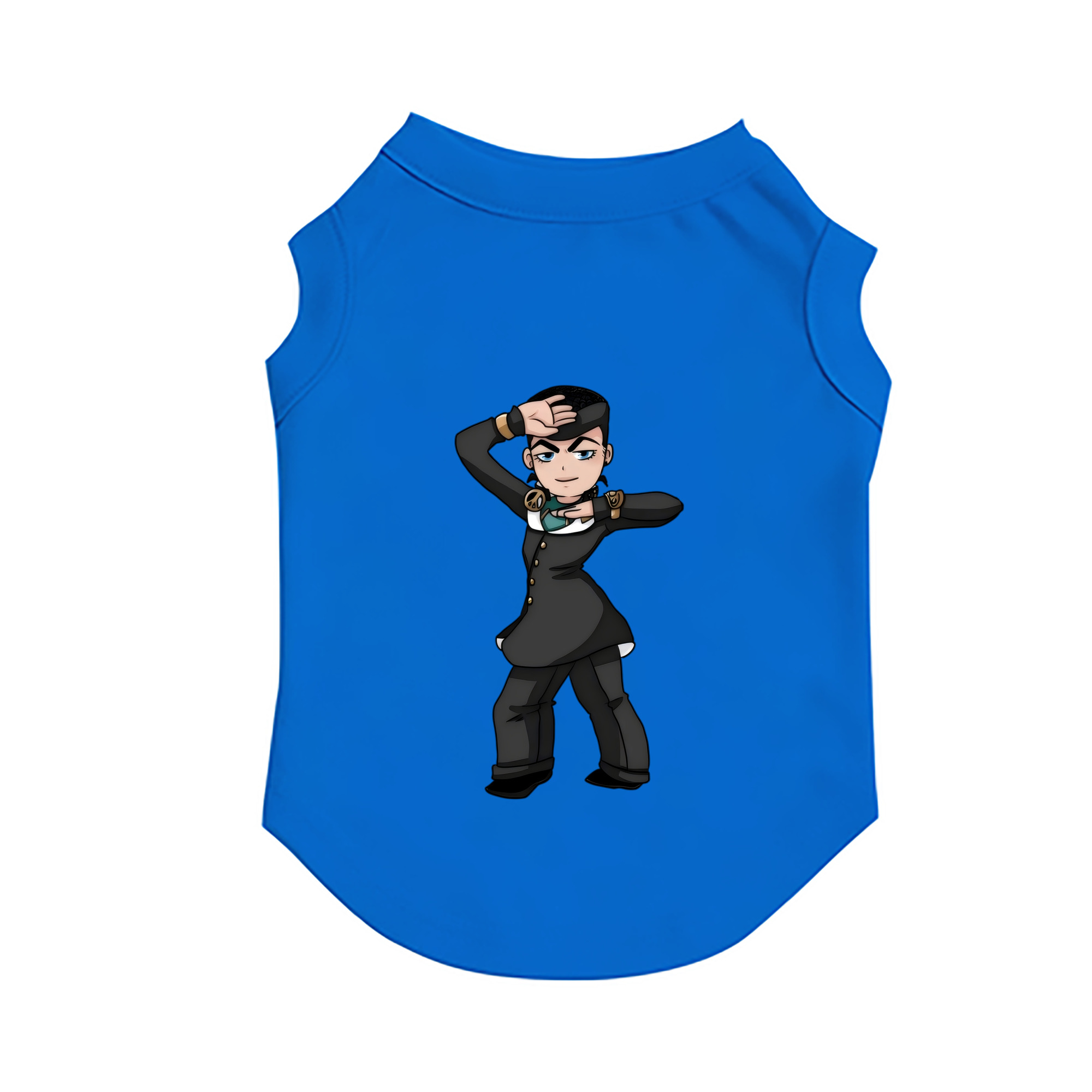 （画像用） ジョジョの奇妙な冒険 ひがしかた じょうすけ JoJo's Bizarre Adventure Higashikata Josuke ペット用ベスト