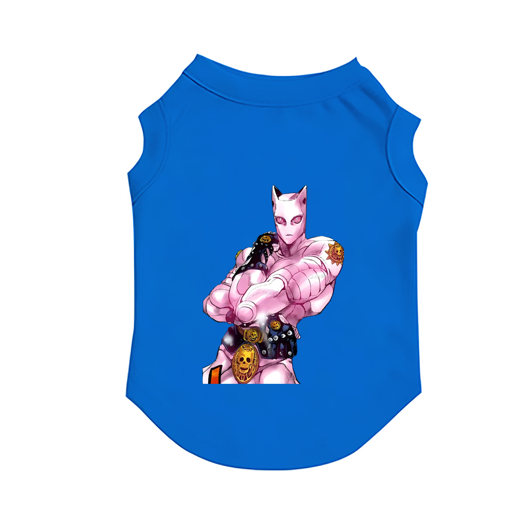 （画像用） ジョジョの奇妙な冒険 きら よしかげ JoJo's Bizarre Adventure Kira Yoshikage ペット用ベスト