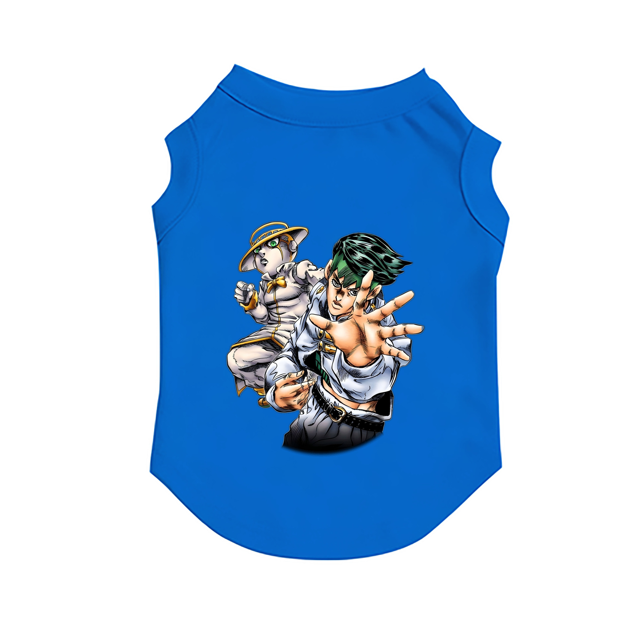 （画像用） ジョジョの奇妙な冒険 岸辺 露伴（きしべ ろはん） JoJo's Bizarre Adventure Rohan Kishibe ペット用ベスト