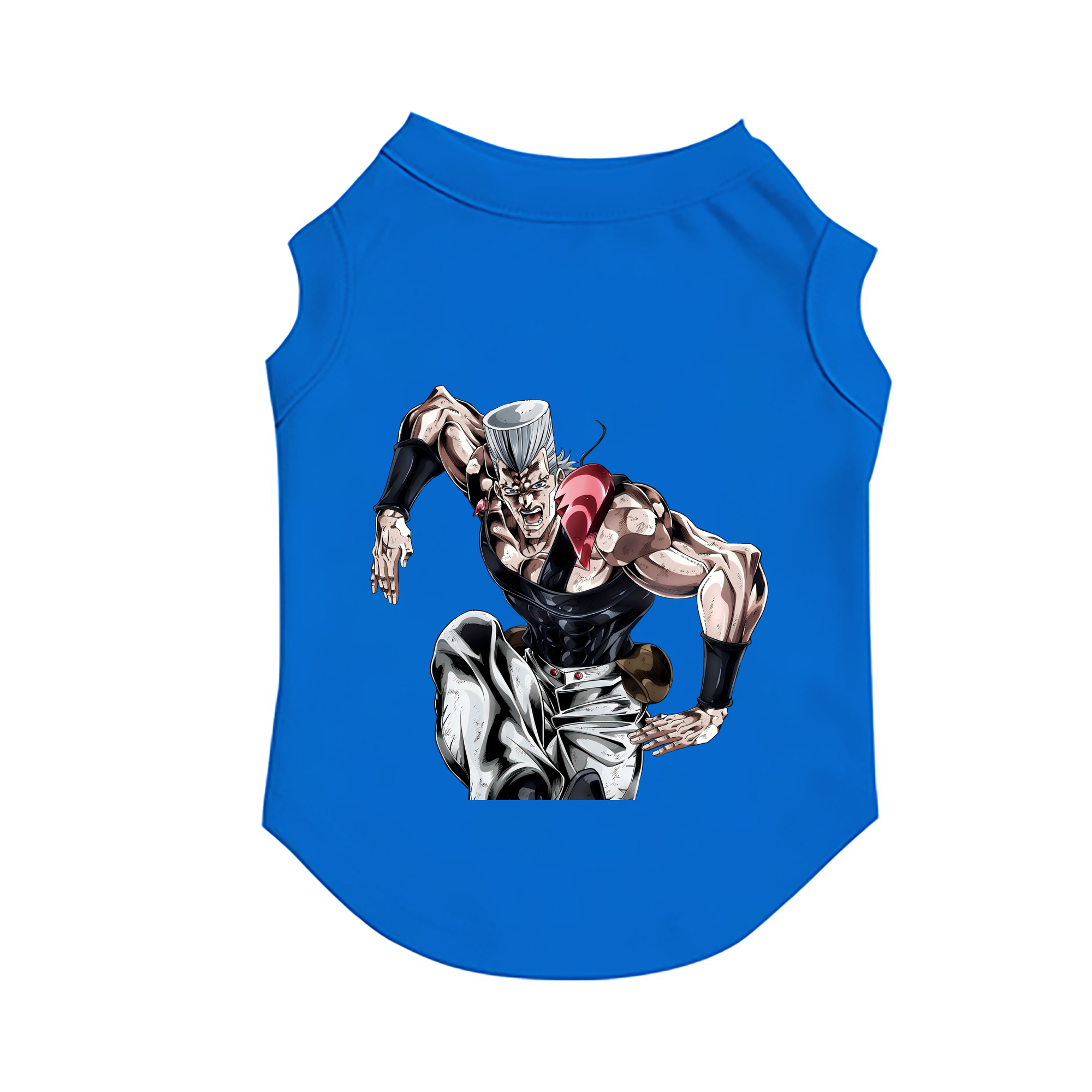 （画像用） ジョジョの奇妙な冒険 ジャン＝ピエール?ポルナレフ JoJo's Bizarre Adventure Jan Pierre Polnareff ペット用ベスト