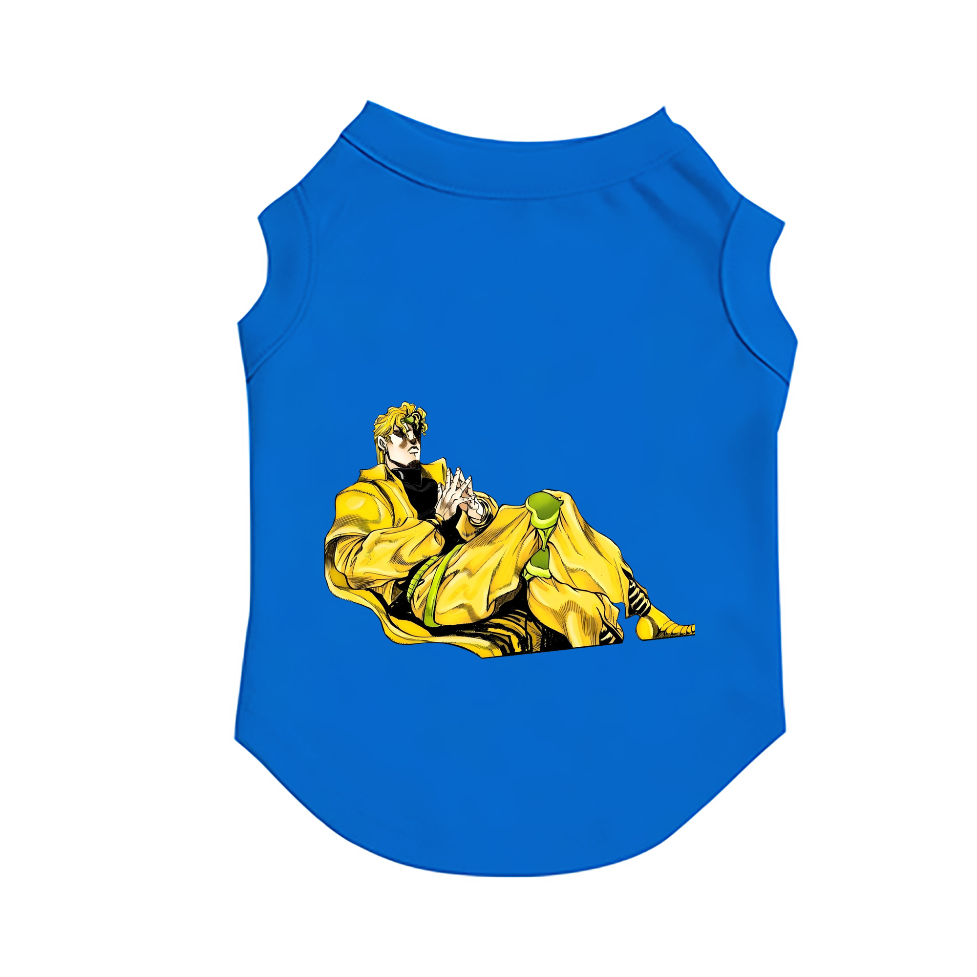 （画像用） ジョジョの奇妙な冒険 ディオ?ブランドー JoJo's Bizarre Adventure Dio Brando ペット用ベスト
