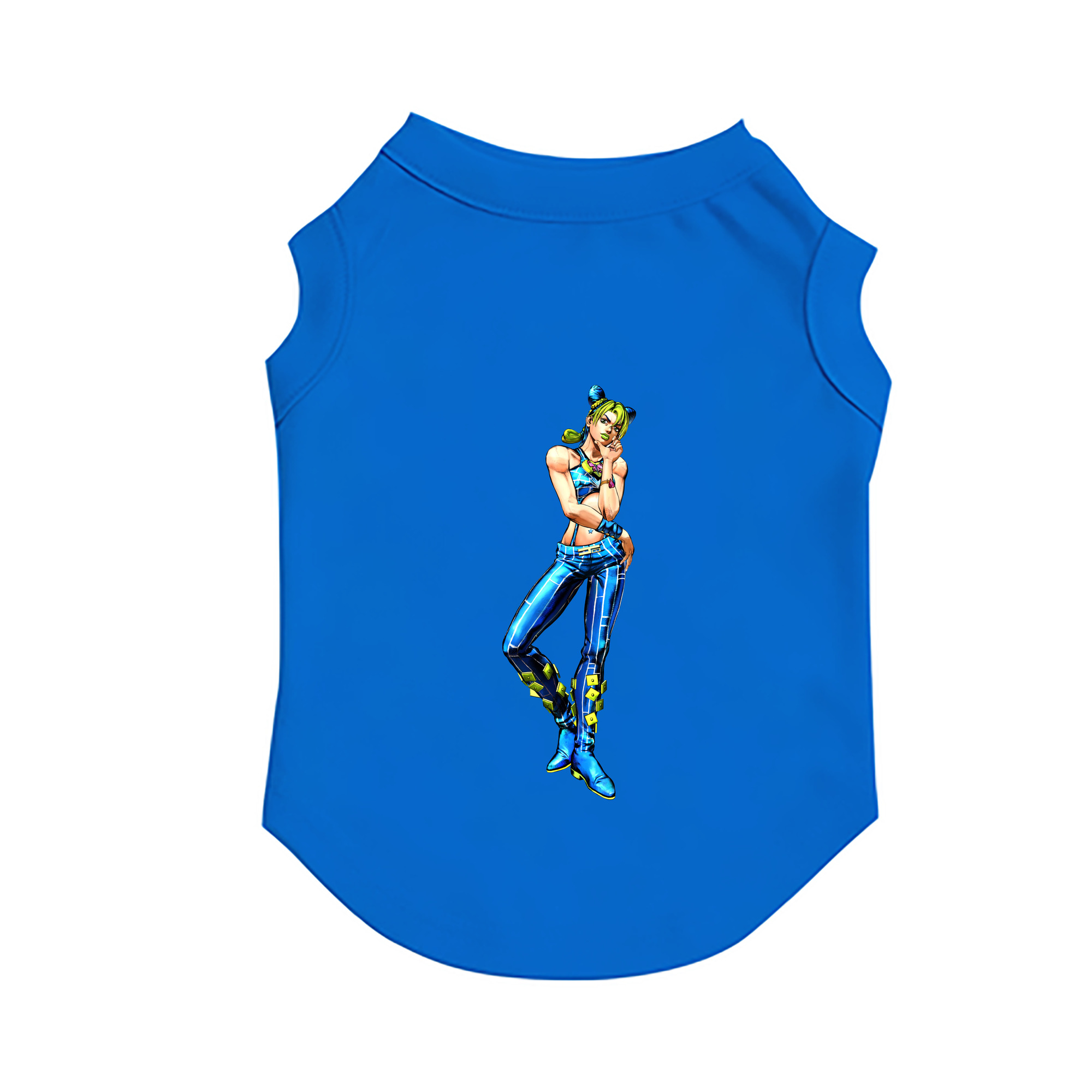 （画像用） "ジョジョの奇妙な冒険 くうじょう ジョリーン JoJo's Bizarre Adventure Jolyne Cujoh " ペット用ベスト