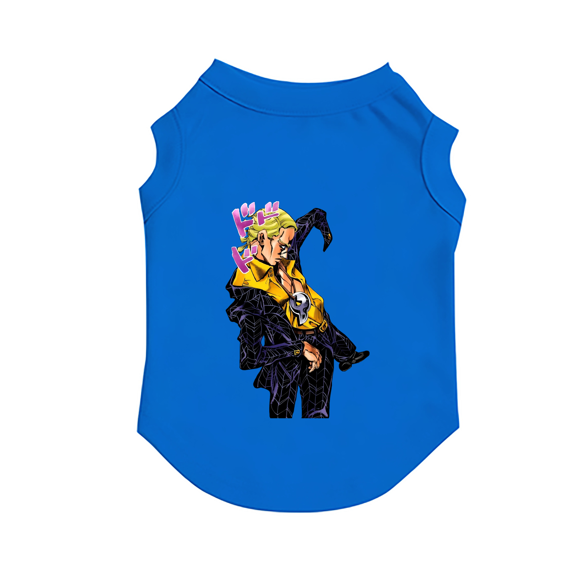 （画像用） ジョジョの奇妙な冒険 プロシュート JoJo's Bizarre Adventure Prosciutto ペット用ベスト