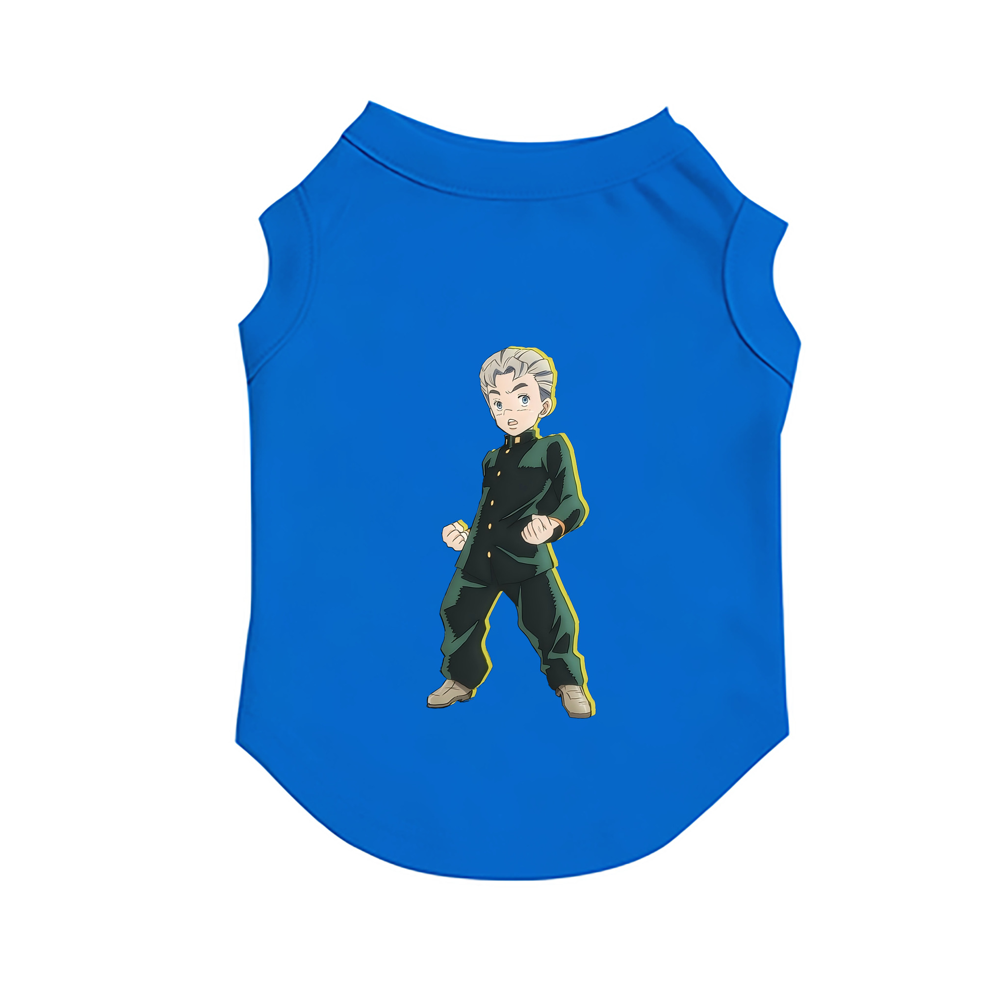 （画像用） ジョジョの奇妙な冒険 広瀨康一 JoJo's Bizarre Adventure Hirose Koichi ペット用ベスト
