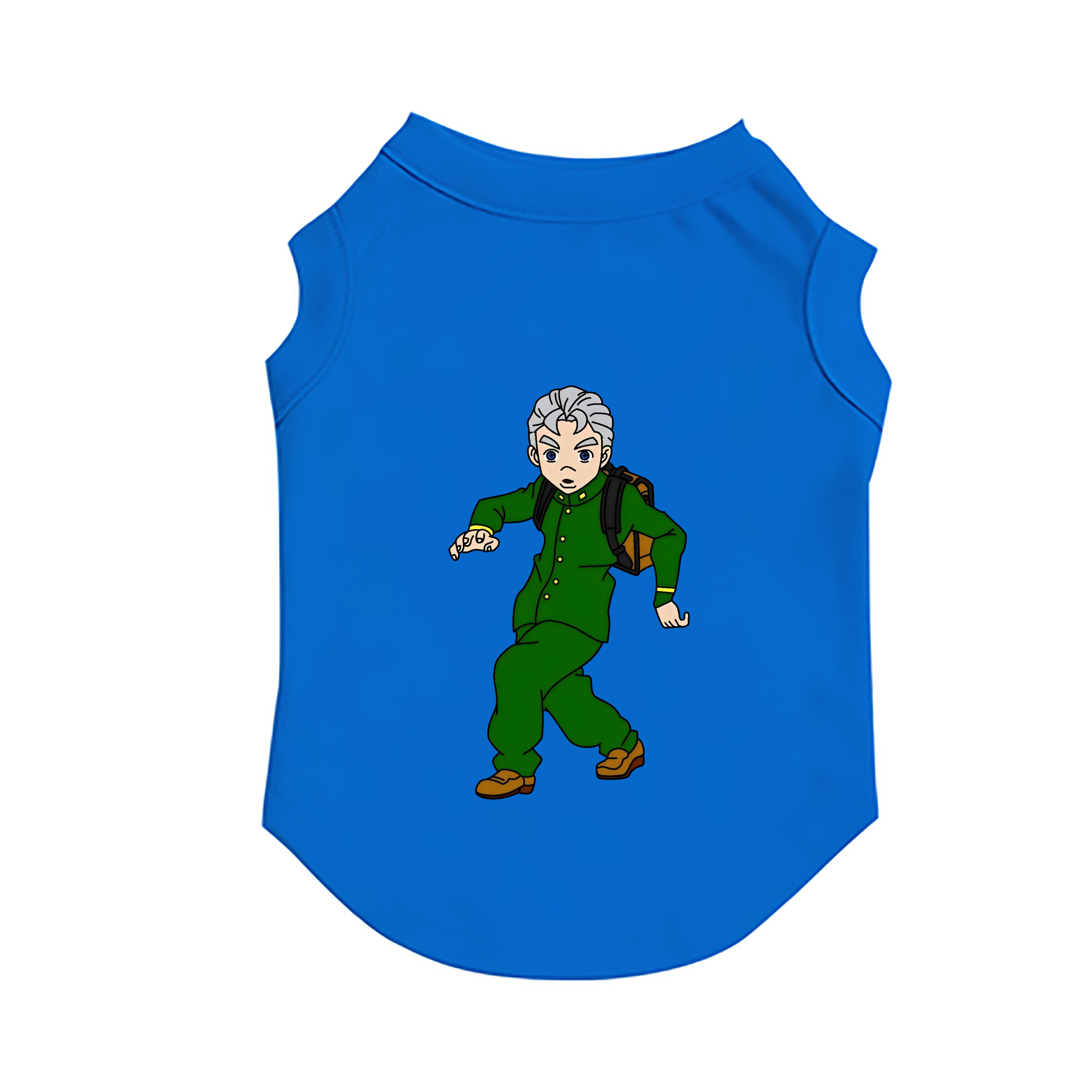 （画像用） ジョジョの奇妙な冒険 広瀨康一 JoJo's Bizarre Adventure Hirose Koichi ペット用ベスト